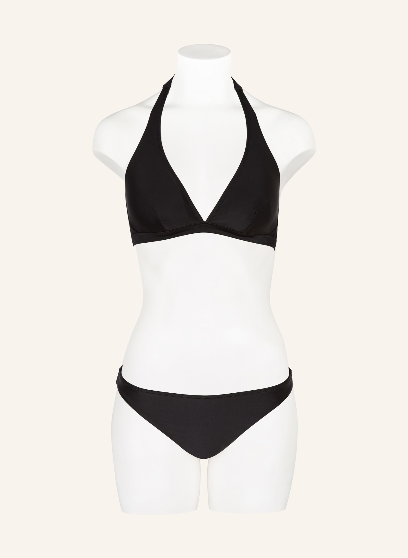 FIRE+ICE Halter neck bikini top JASMIN2, Color: BLACK (Image 2)