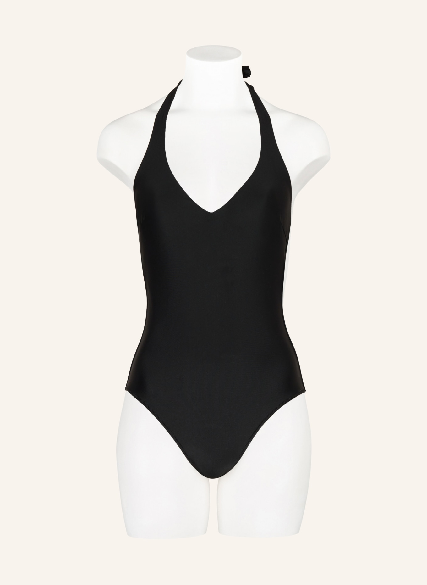 FIRE+ICE Halter neck swimsuit ZAHARA, Color: BLACK (Image 2)