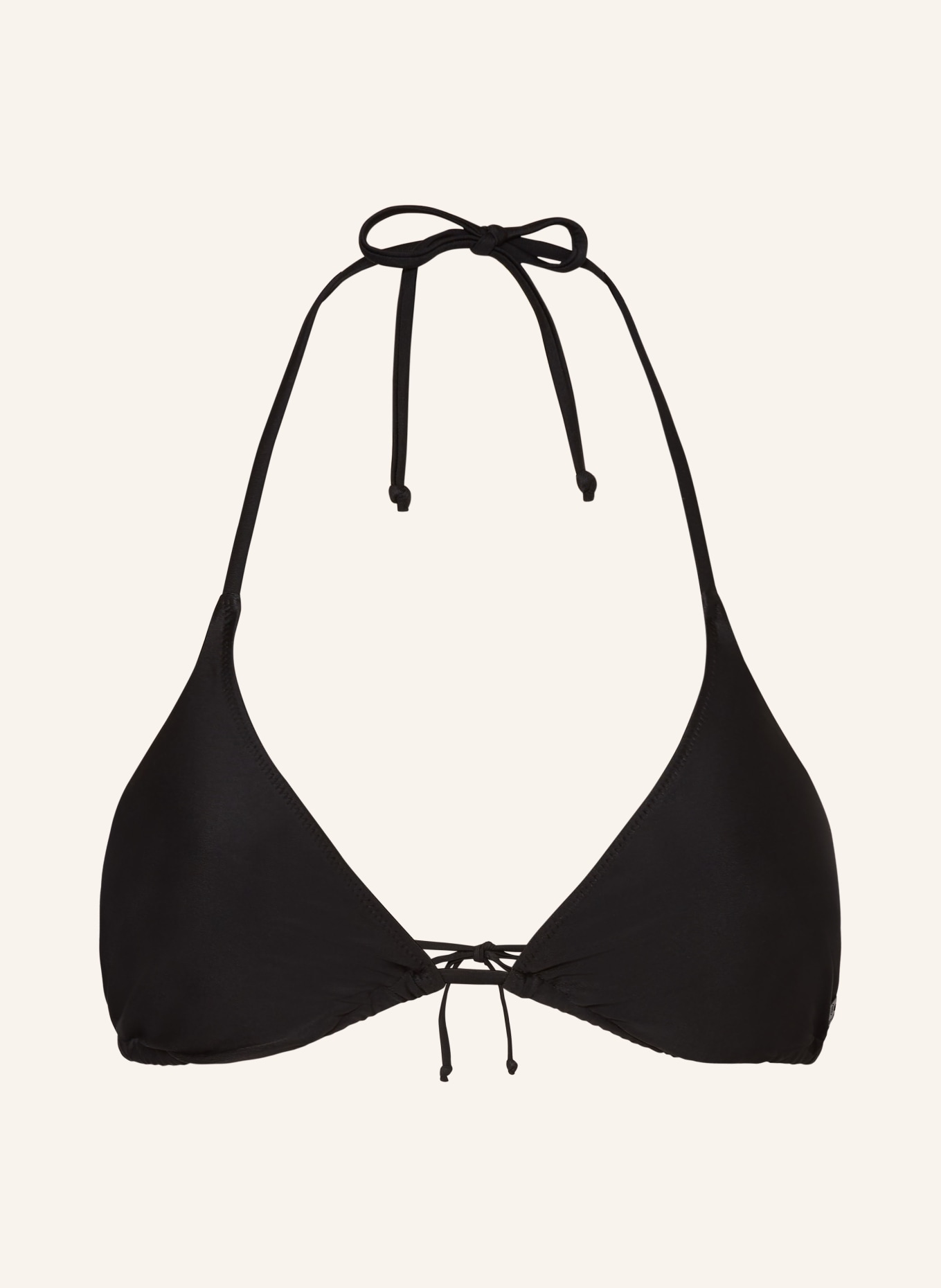 FIRE+ICE Triangle bikini top GABY3, Color: BLACK (Image 1)