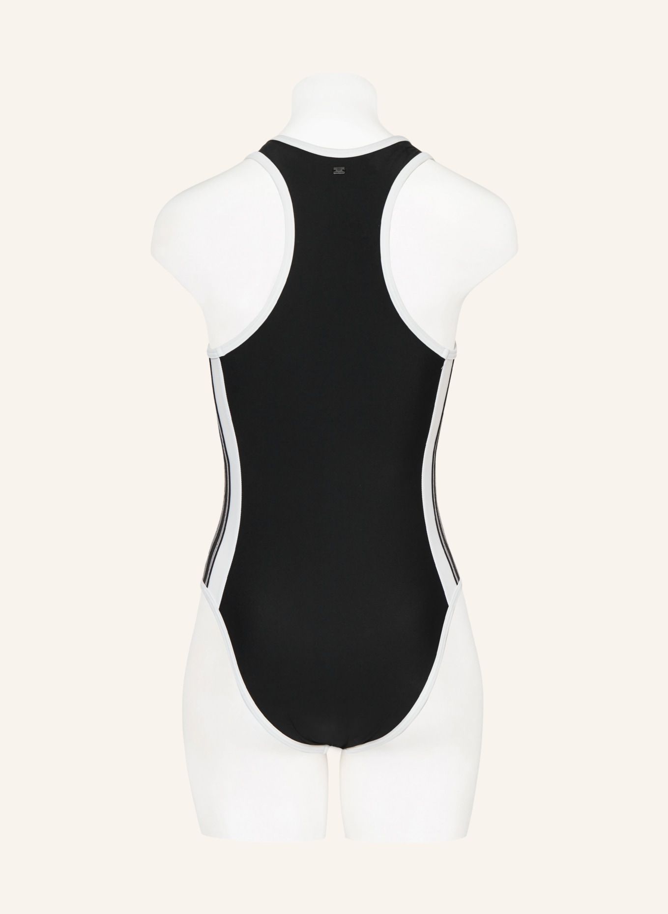 FIRE+ICE Swimsuit ZORA, Color: BLACK/ WHITE (Image 3)