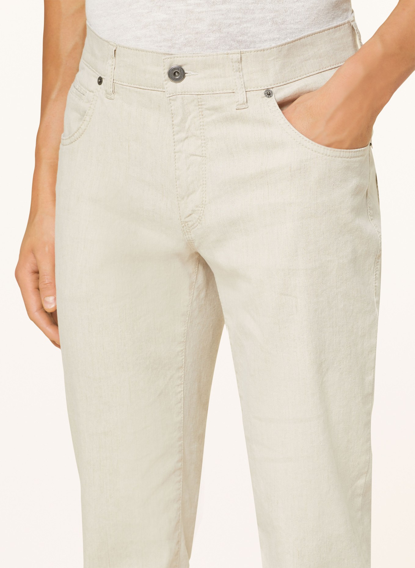 BRAX Trousers CADIZ modern fit, Color: BEIGE (Image 5)