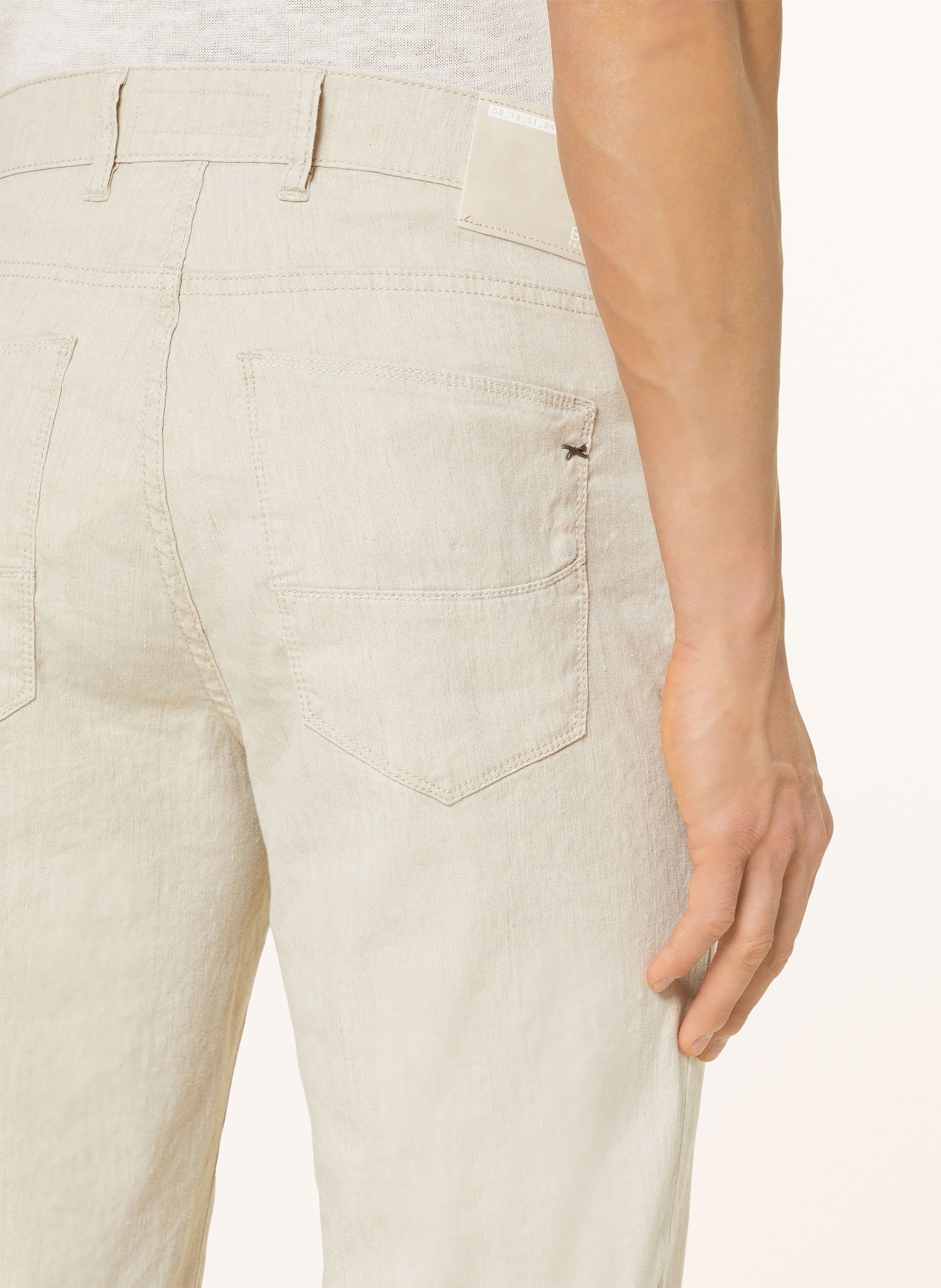 BRAX Trousers CADIZ modern fit, Color: BEIGE (Image 6)