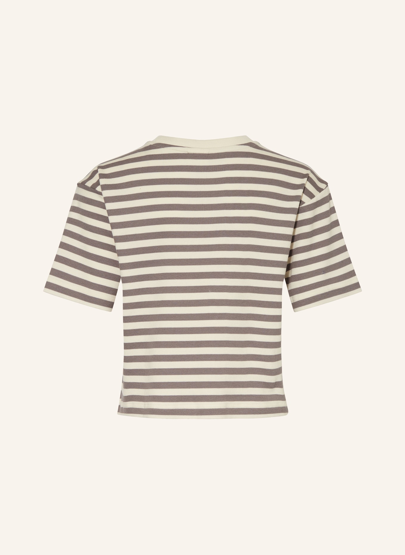 SOFIE SCHNOOR T-Shirt, Farbe: ECRU/ TAUPE (Bild 2)