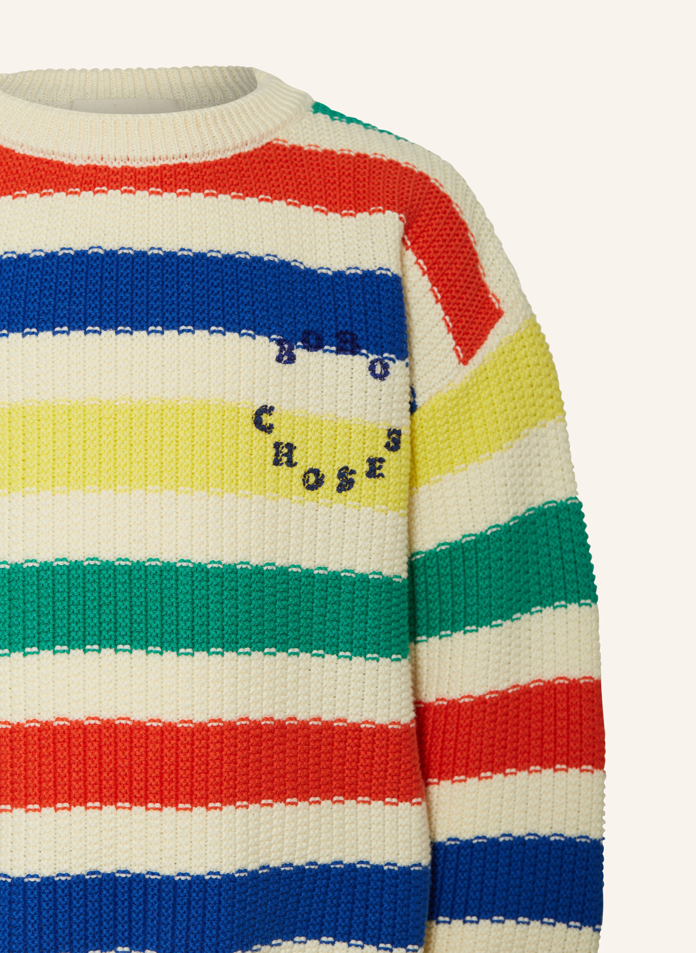 BOBO CHOSES Pullover, Farbe: ECRU/ ROT/ BLAU (Bild 3)