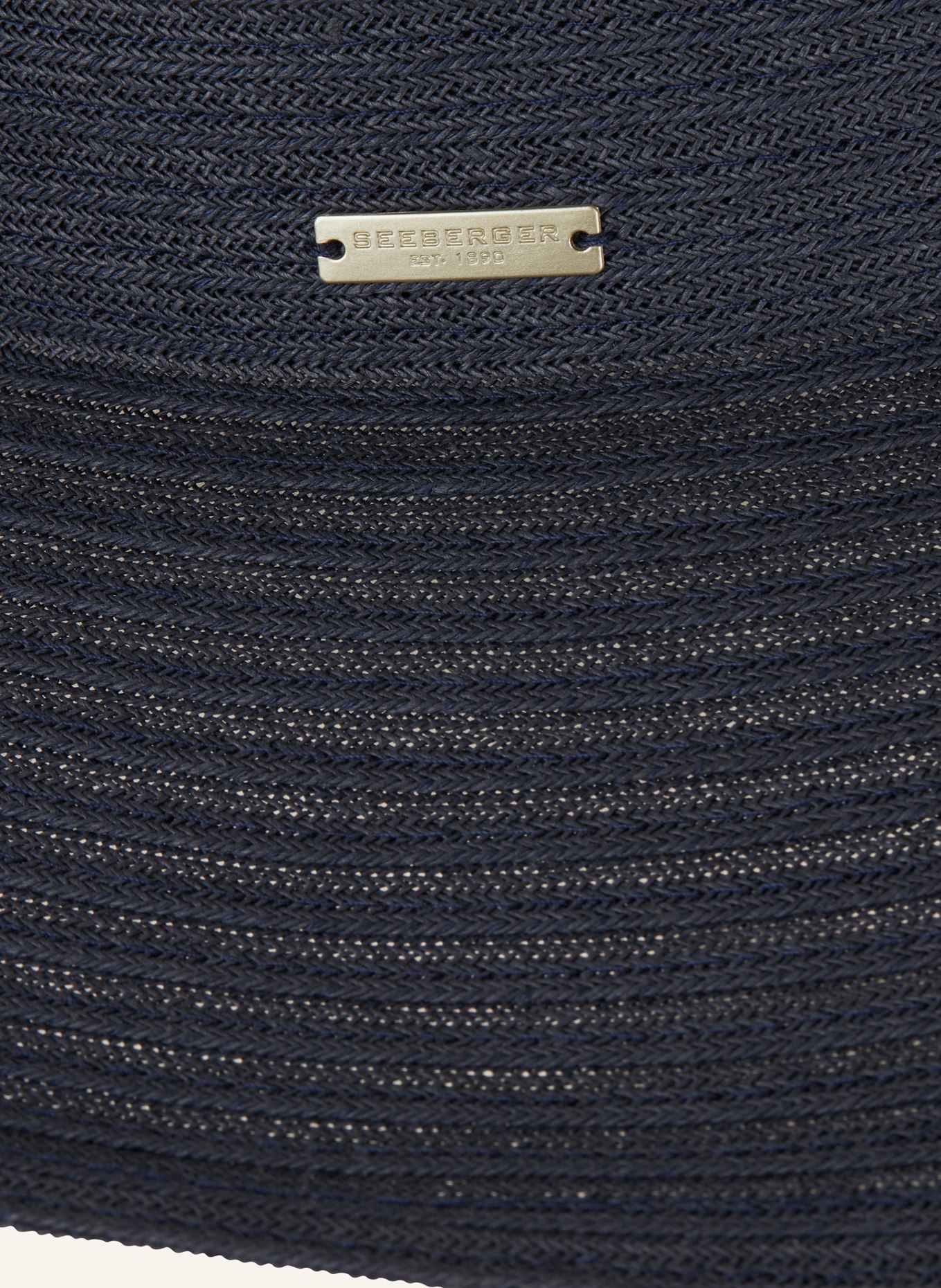 SEEBERGER Straw hat, Color: DARK BLUE (Image 3)