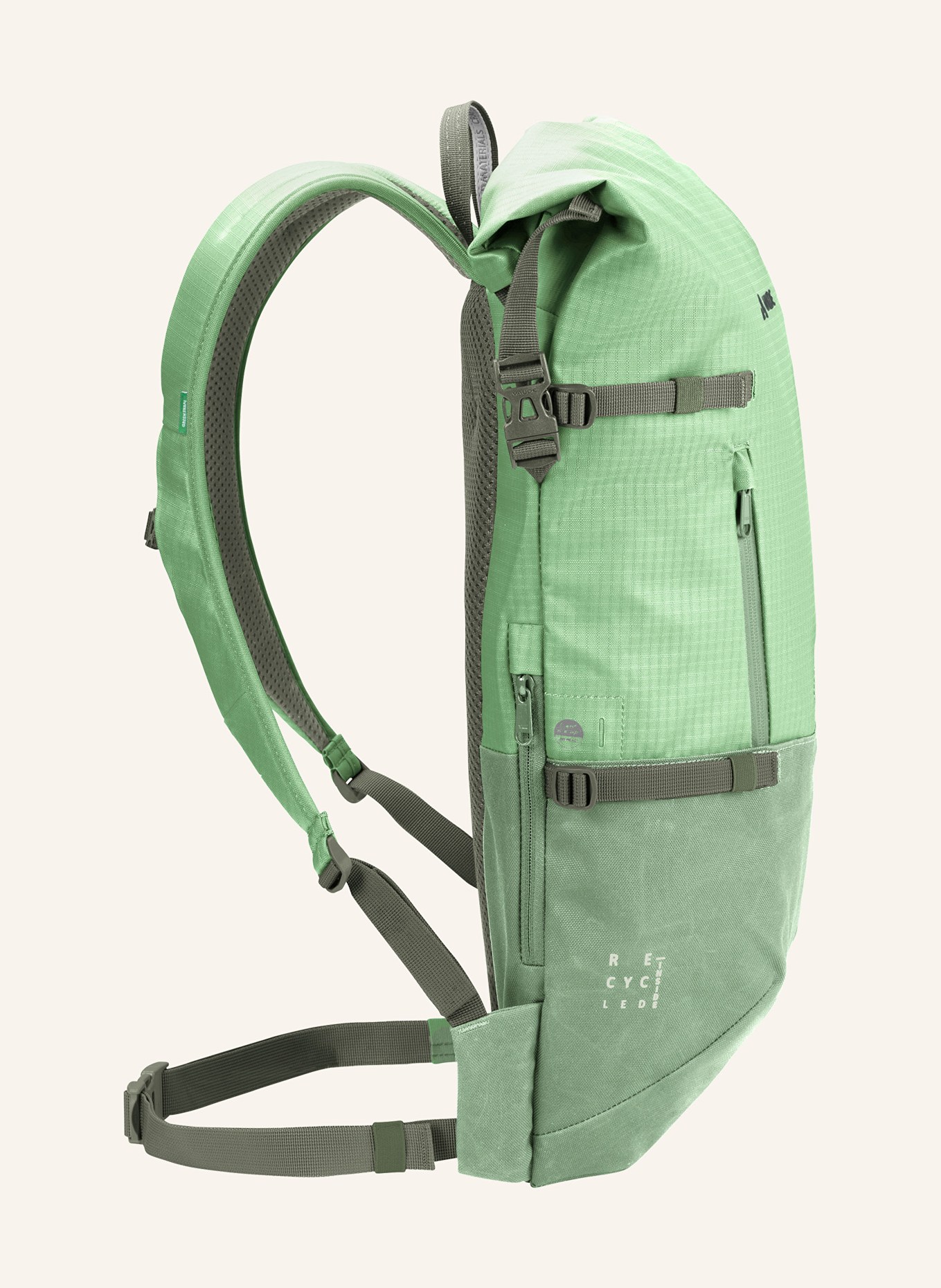VAUDE Backpack CITYGO II 23 l with laptop compartment, Color: LIGHT GREEN (Image 3)