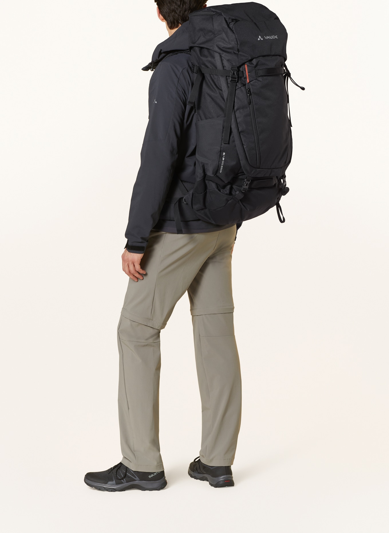 VAUDE Backpack ASTRUM EVO 60+10 70 l, Color: BLACK (Image 6)