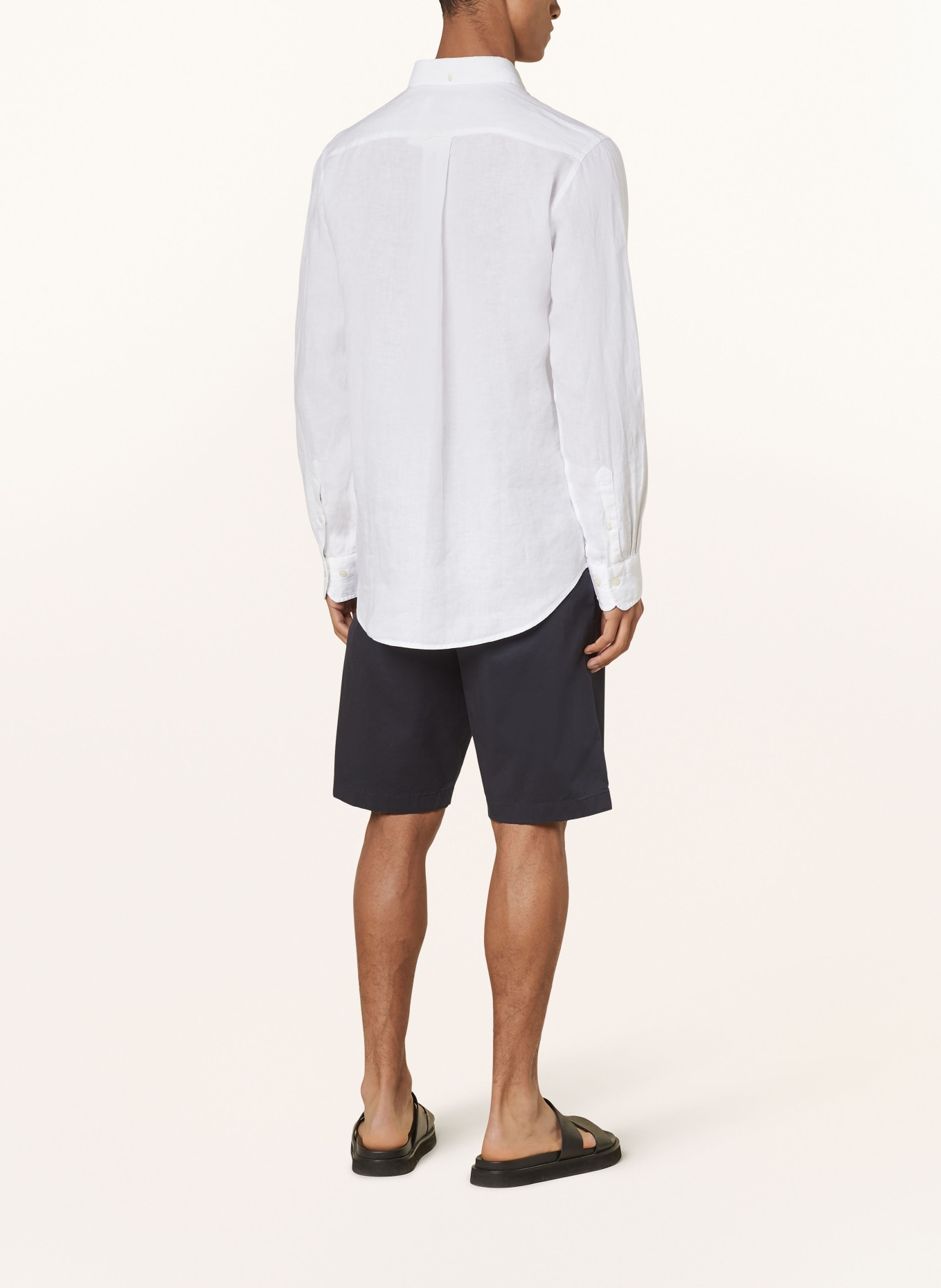 GANT Linen shirt regular fit, Color: WHITE (Image 3)