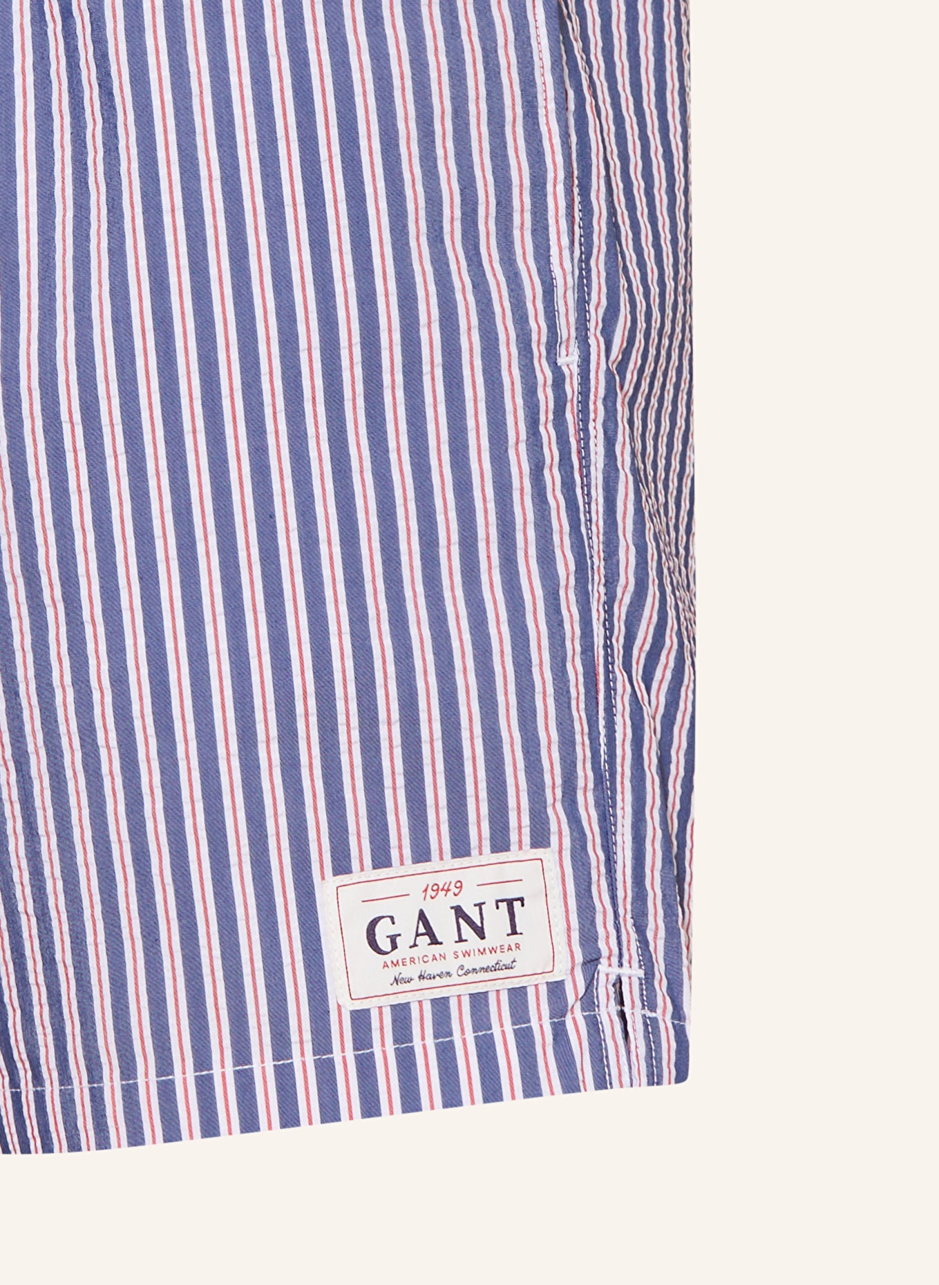 GANT Swim Shorts, Color: BLUE/ WHITE/ RED (Image 3)
