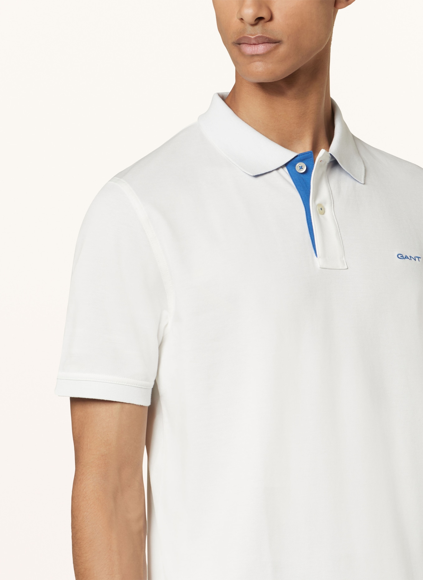 GANT Piqué-Poloshirt, Farbe: WEISS (Bild 4)