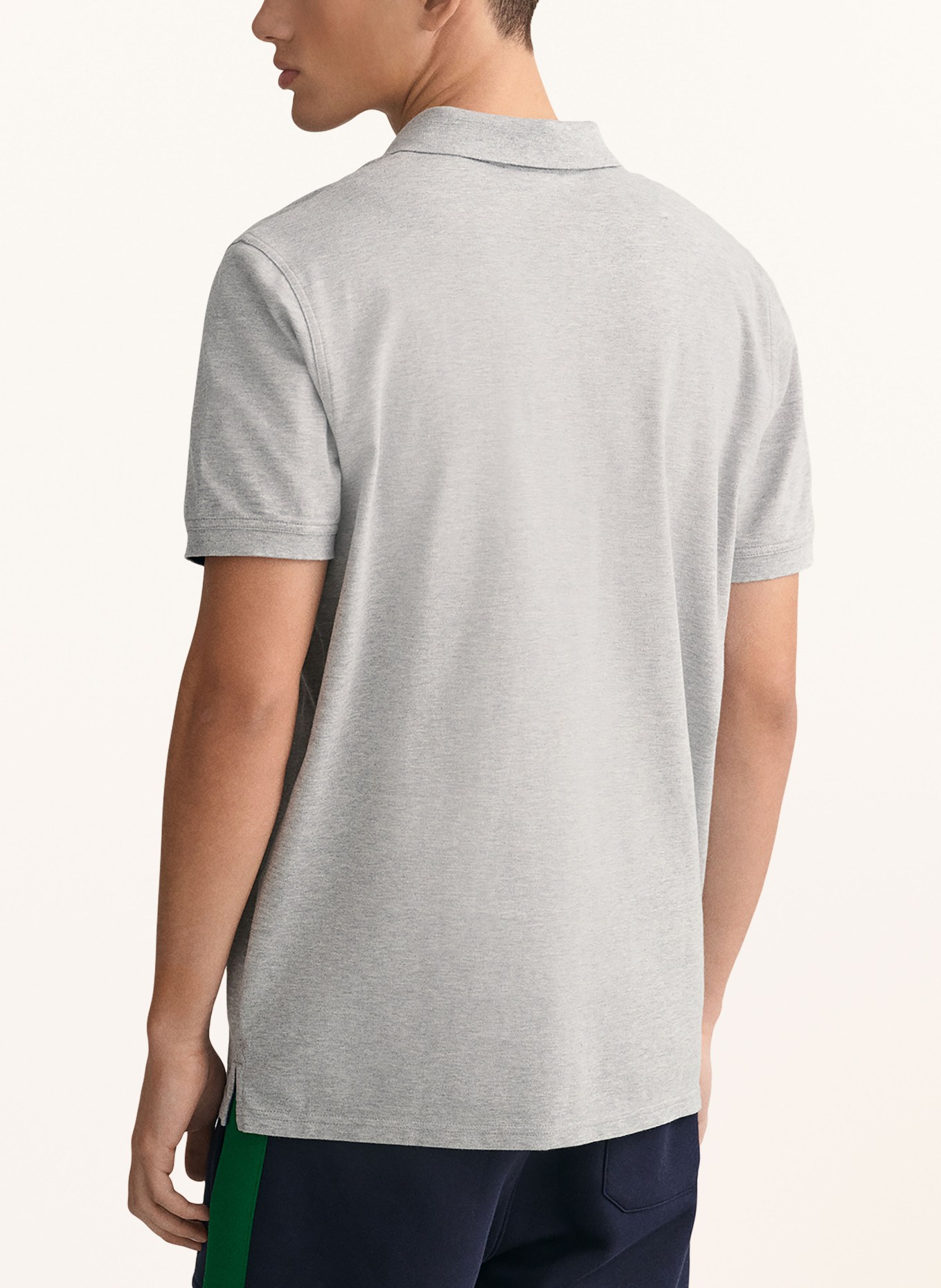 GANT Piqué-Poloshirt, Farbe: HELLGRAU (Bild 3)