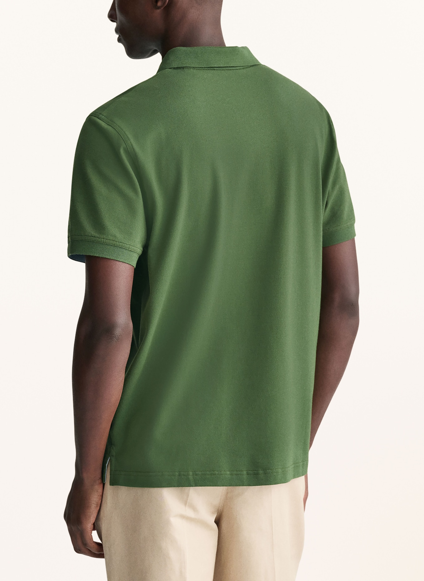 GANT Piqué-Poloshirt: GRÜN