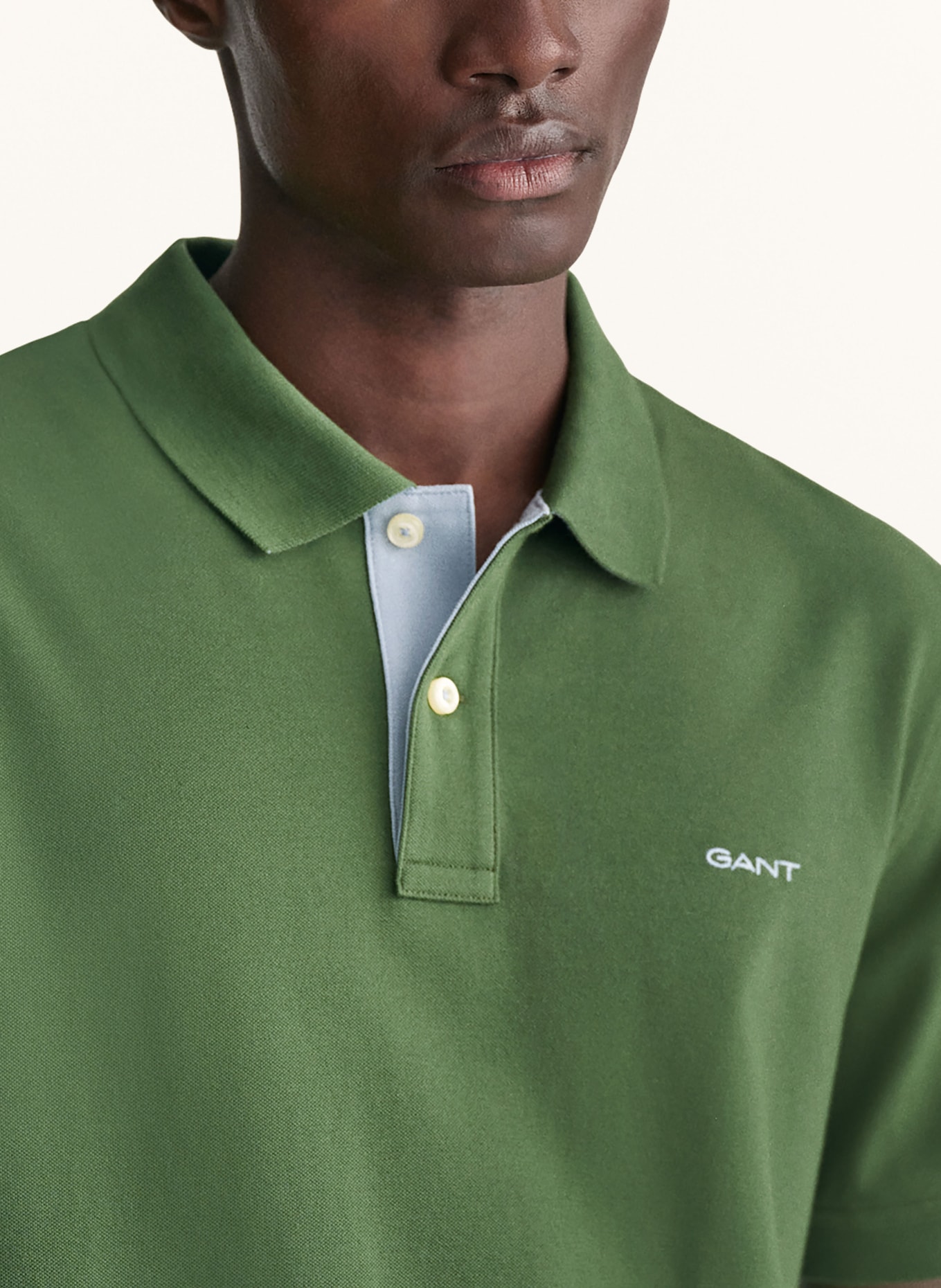 GANT Piqué-Poloshirt: GRÜN