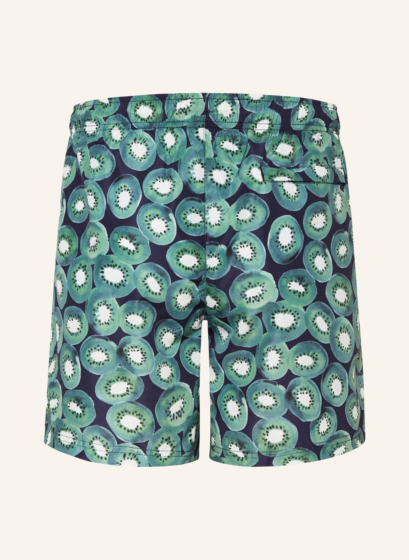 ETON Swim Shorts, Color: DARK BLUE/ GREEN/ WHITE (Image 2)
