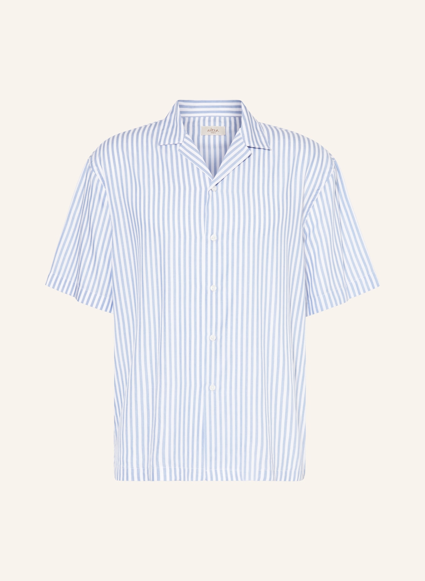 altea Resort shirt comfort fit, Color: WHITE/ LIGHT BLUE (Image 1)