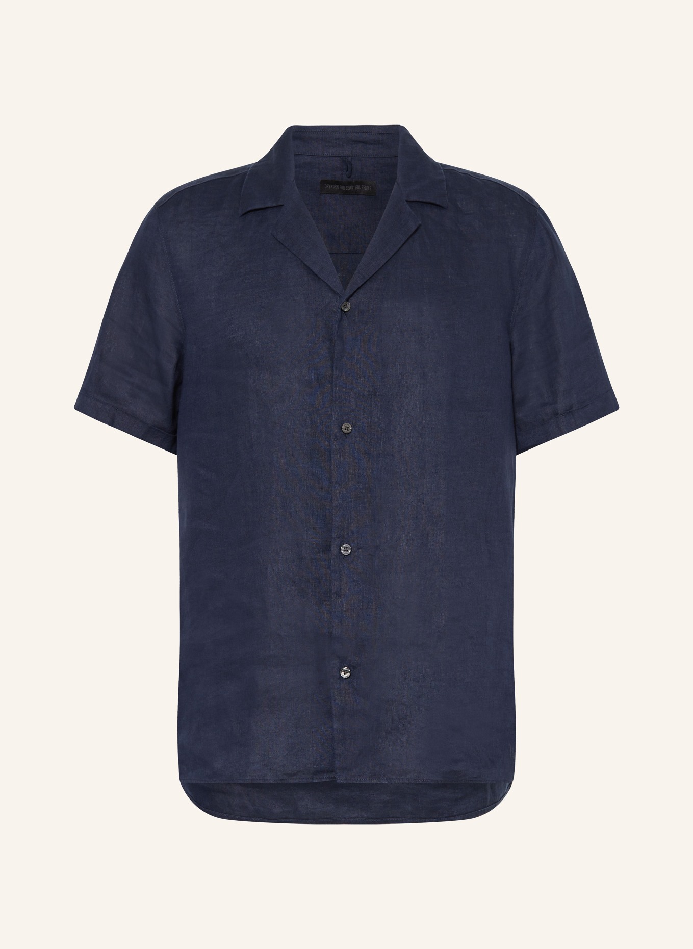 DRYKORN Resorthemd BIJAN Comfort Fit aus Leinen, Farbe: 3000 blau (Bild 1)