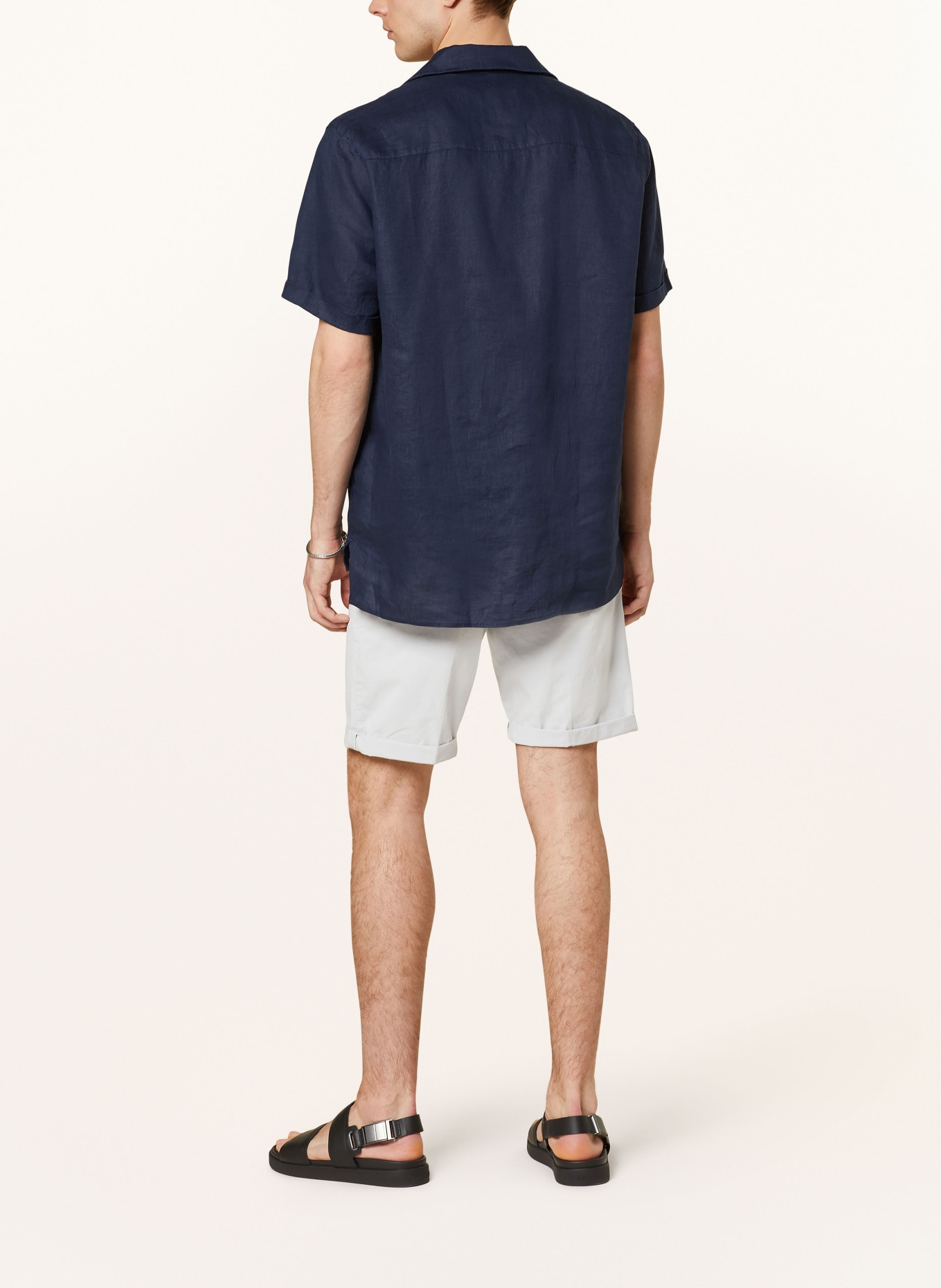 DRYKORN Resorthemd BIJAN Comfort Fit aus Leinen, Farbe: 3000 blau (Bild 3)