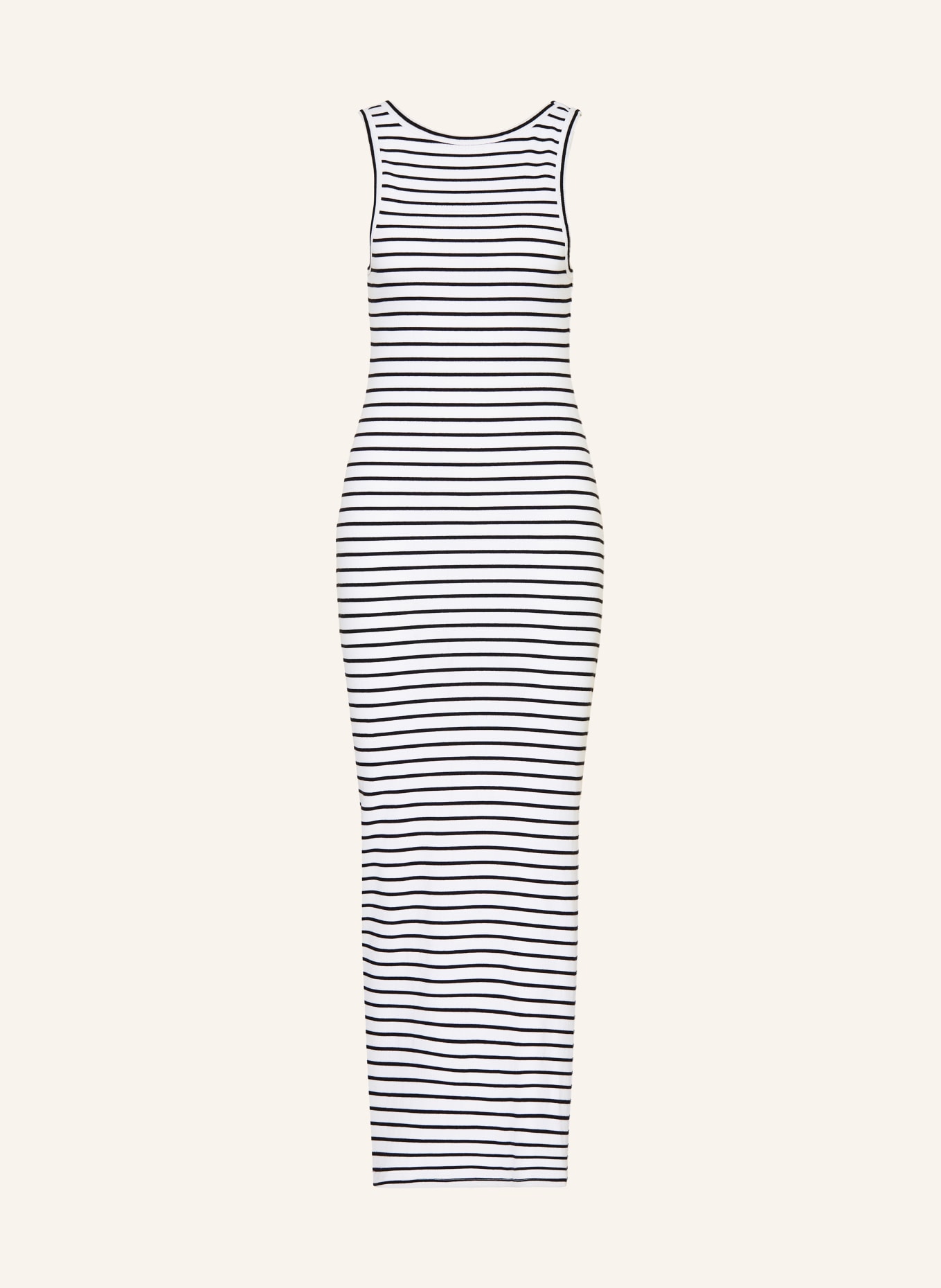 GESTUZ Knit dress DREWGZ, Color: WHITE/ BLACK (Image 1)
