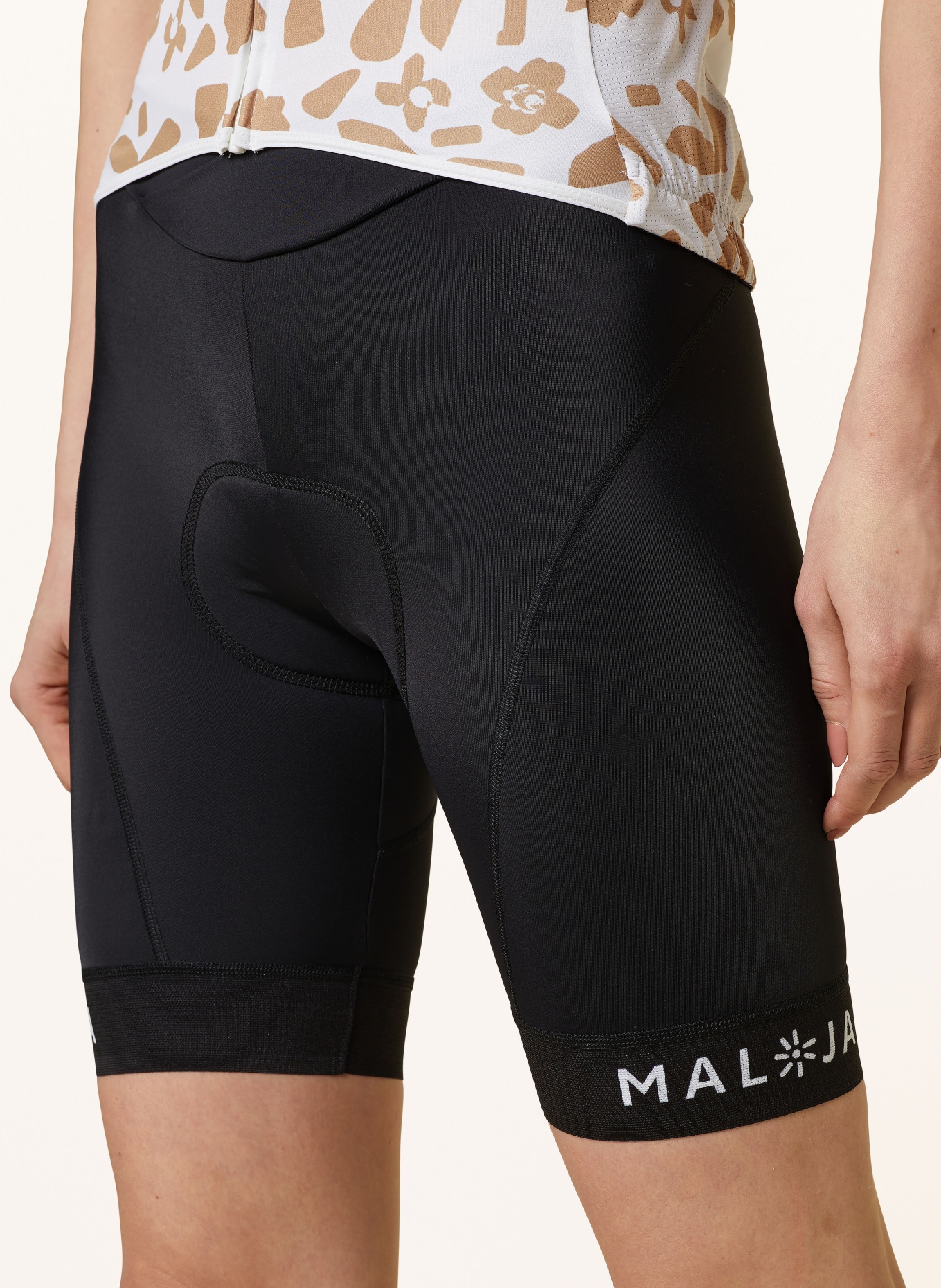 maloja Cycling shorts MINORM. with integrated seat padding, Color: BLACK (Image 5)