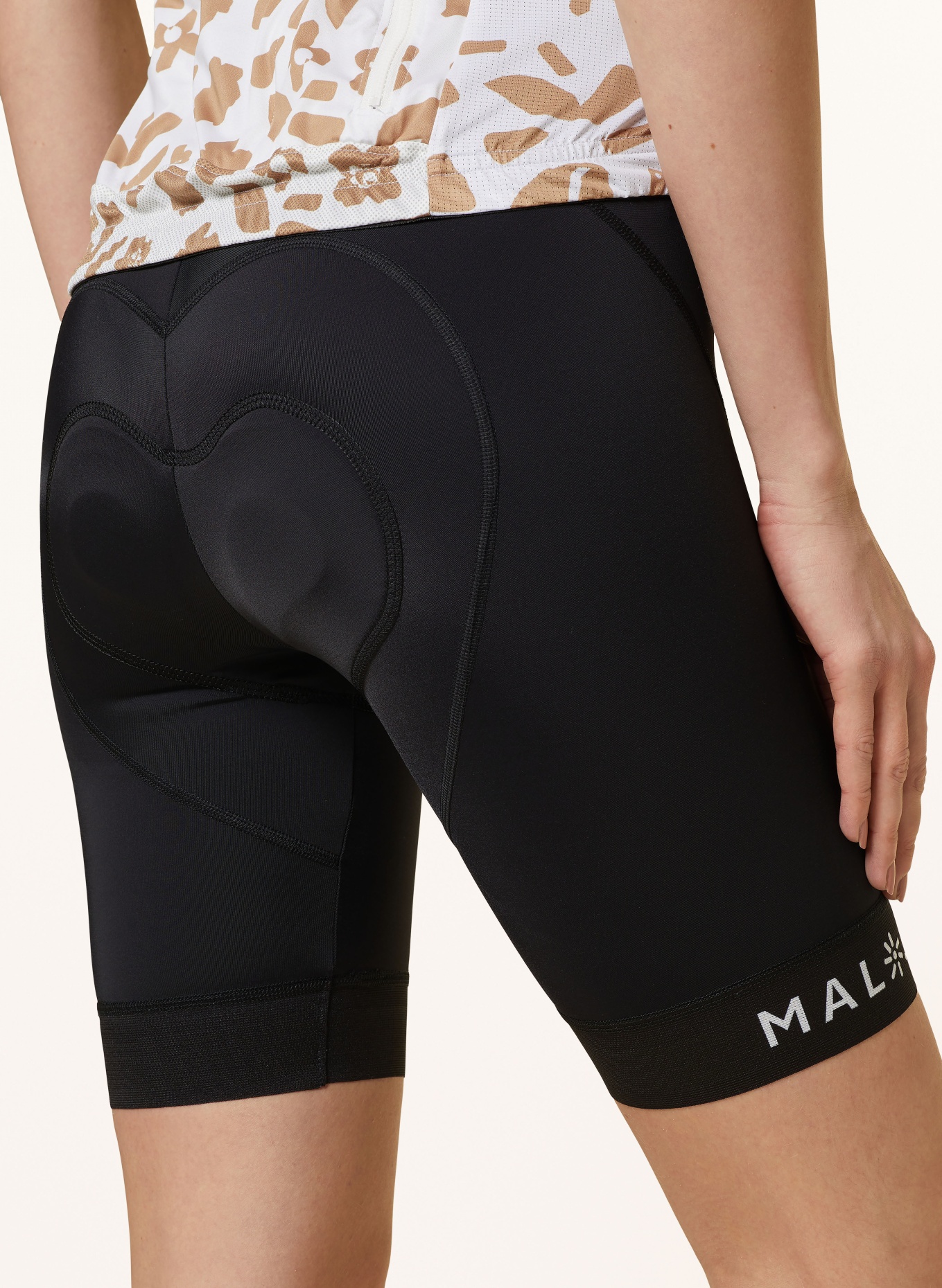 maloja Cycling shorts MINORM. with integrated seat padding, Color: BLACK (Image 6)
