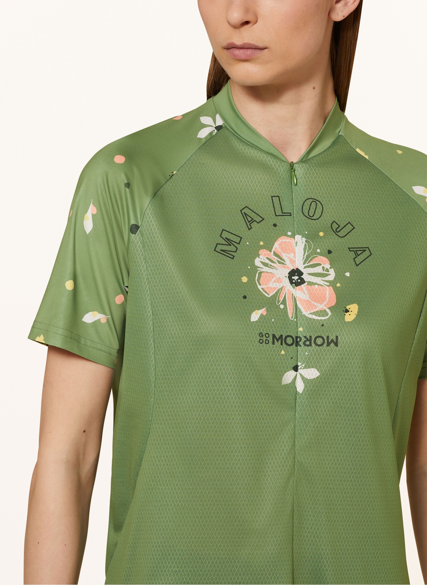 maloja Cycling jersey TENNOM., Color: OLIVE (Image 4)