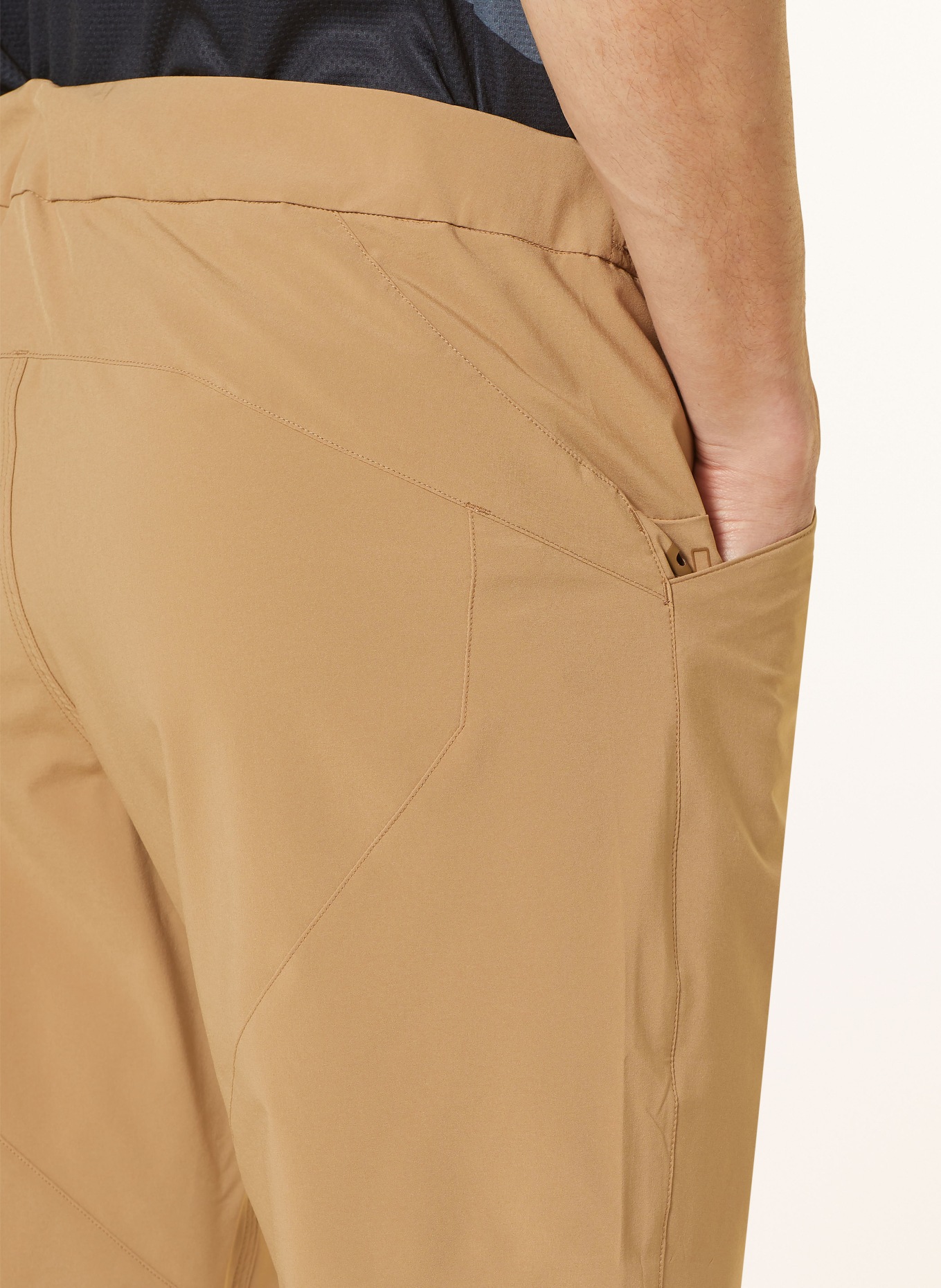maloja Cycling shorts FUORNM. without padded insert, Color: CAMEL (Image 6)