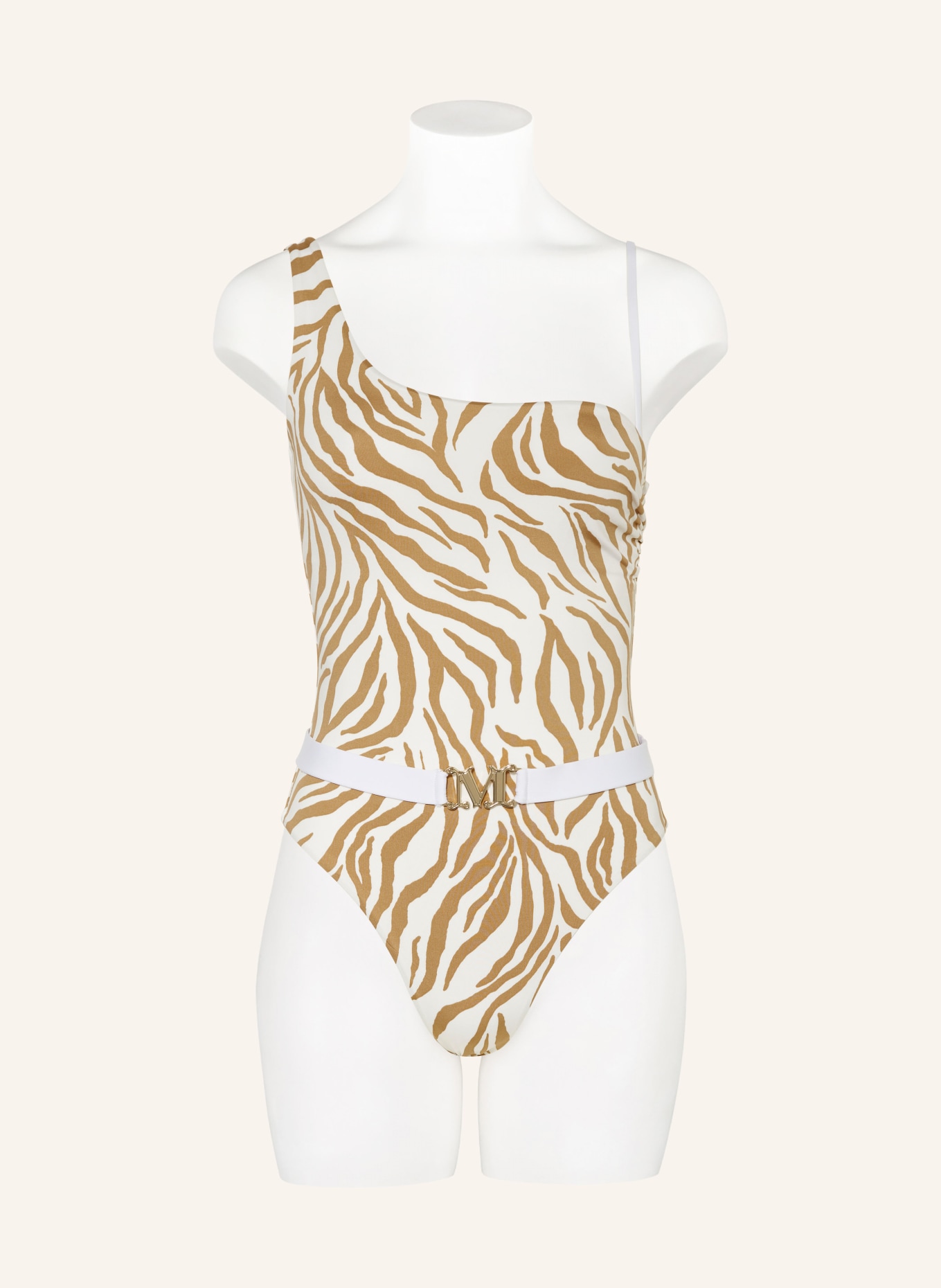 Max Mara BEACHWEAR Swimsuit CLARISSA, Color: BEIGE/ WHITE (Image 2)