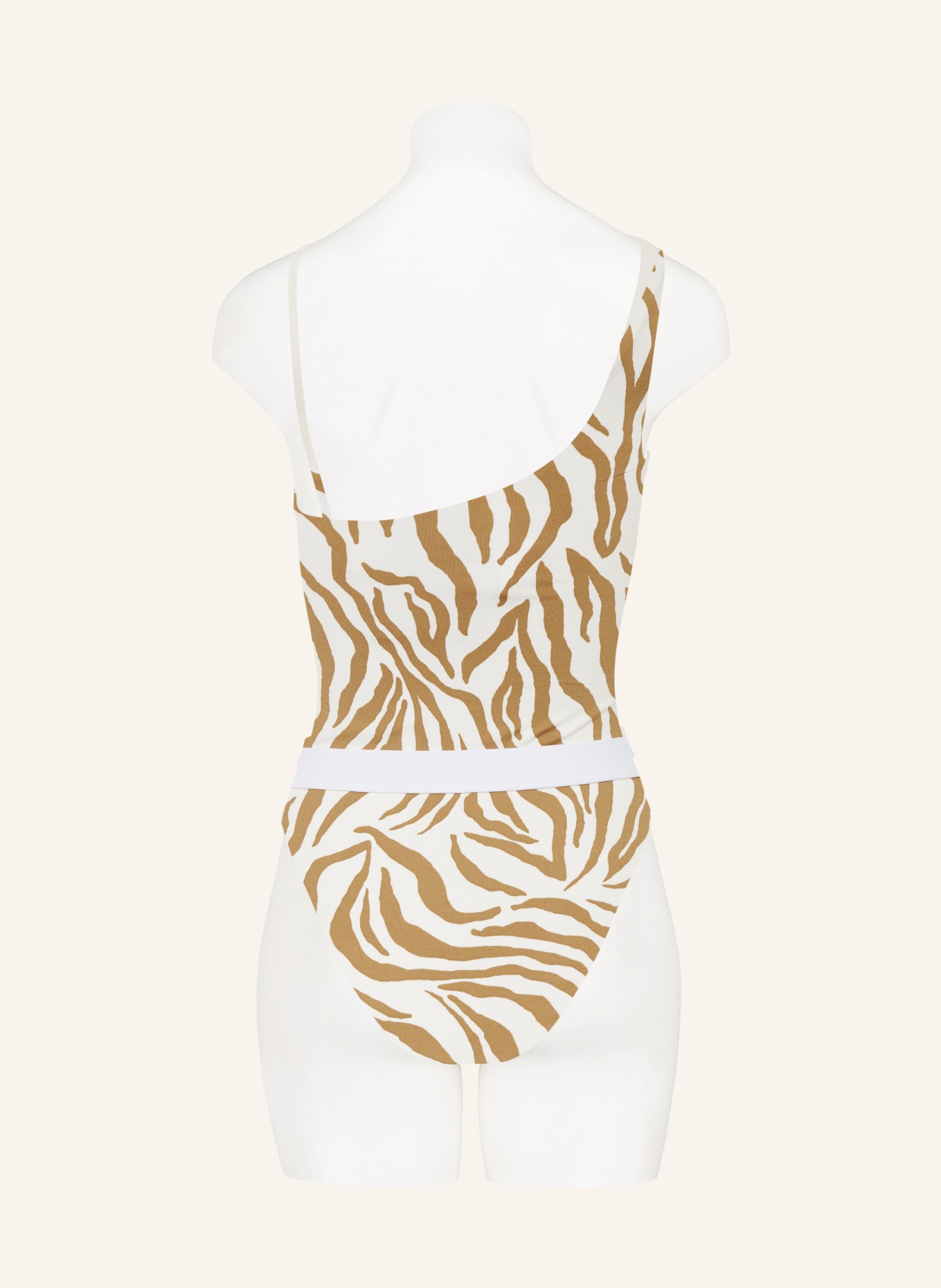 Max Mara BEACHWEAR Swimsuit CLARISSA, Color: BEIGE/ WHITE (Image 3)
