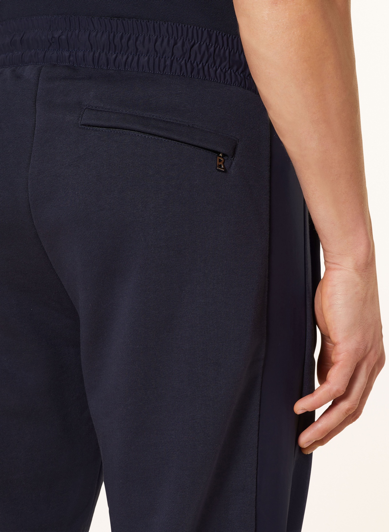 BOGNER Sweatpants MAIK with tuxedo stripes, Color: DARK BLUE (Image 6)