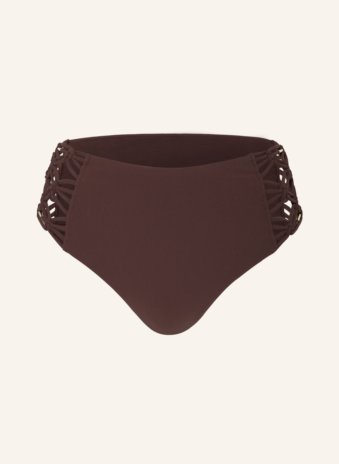 Aubade High waist bikini bottoms MUSE, Color: DARK BROWN (Image 1)