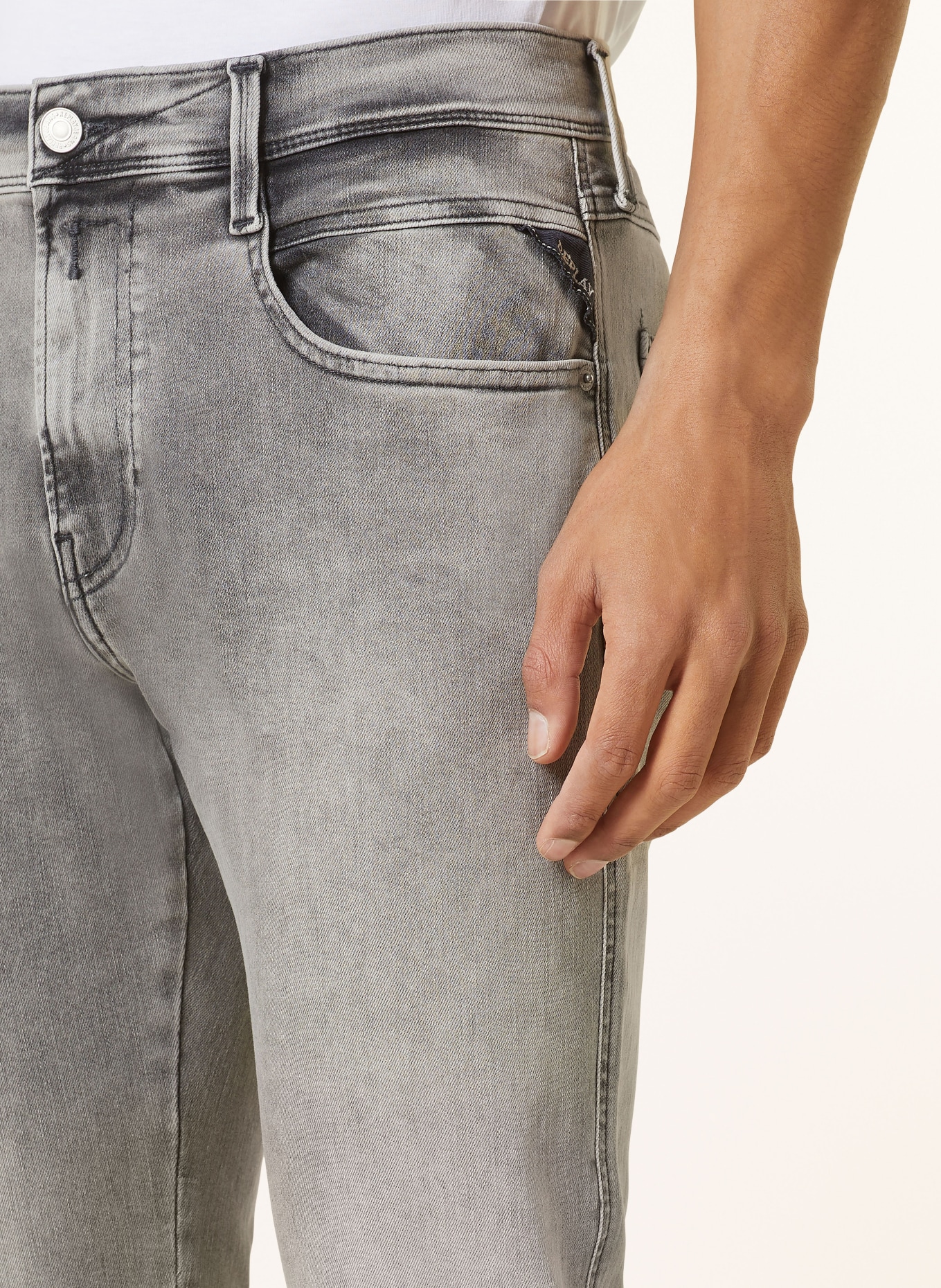 REPLAY Jeans Slim Fit, Farbe: GRAU (Bild 5)
