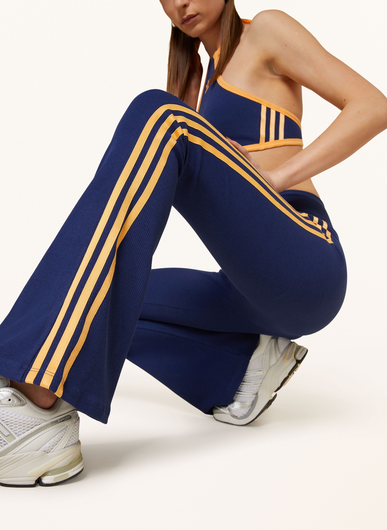 adidas Originals Spodnie treningowe, Kolor: NIEBIESKI/ POMARAŃCZOWY (Obrazek 6)