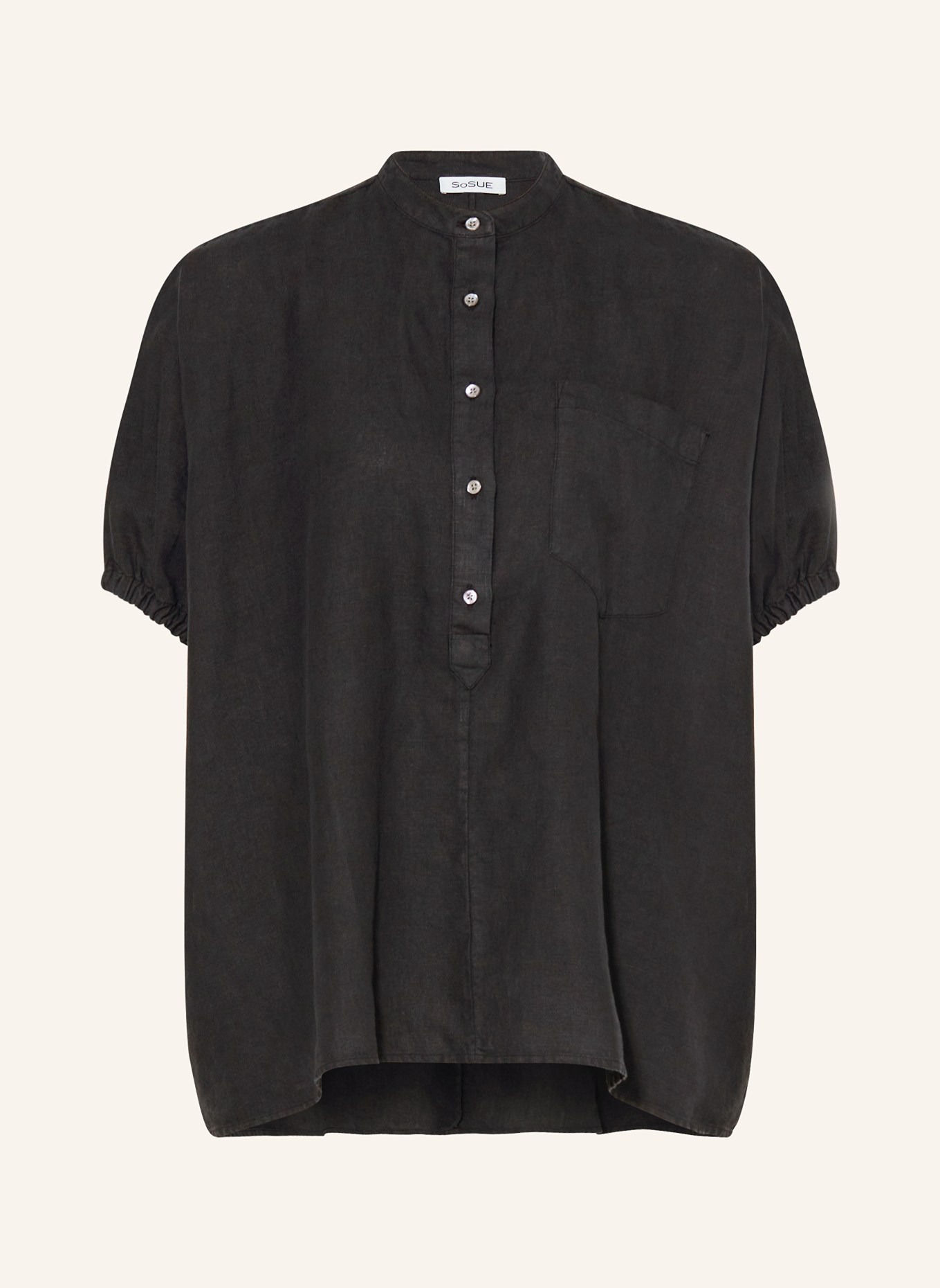 SoSUE Shirt blouse, Color: BLACK (Image 1)