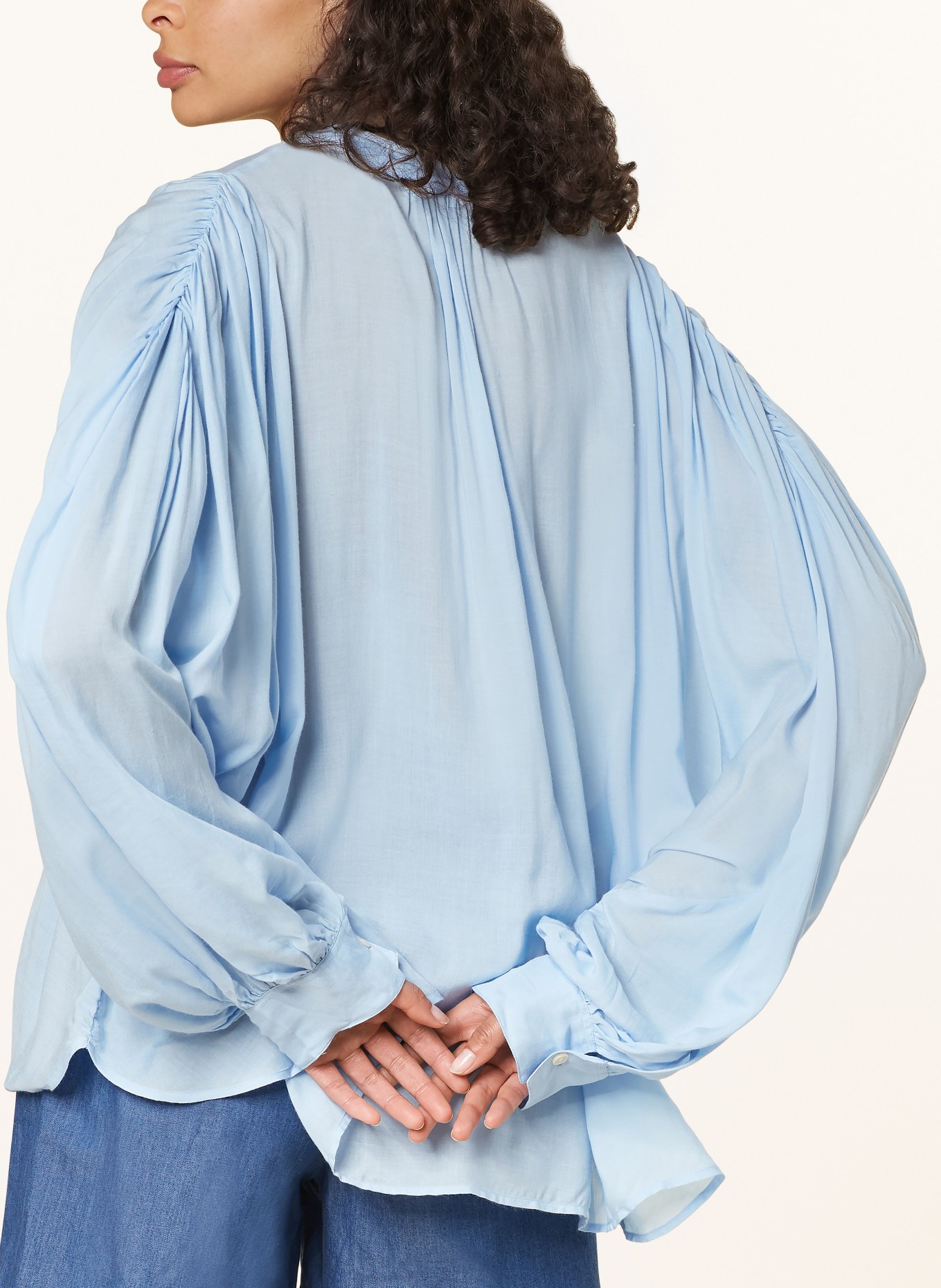 SoSUE Shirt blouse, Color: LIGHT BLUE (Image 4)