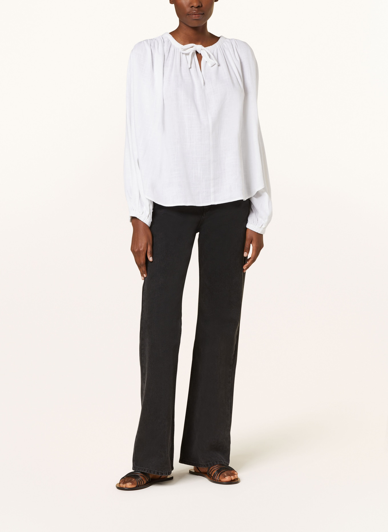 SoSUE Shirt blouse TULUM, Color: WHITE (Image 2)