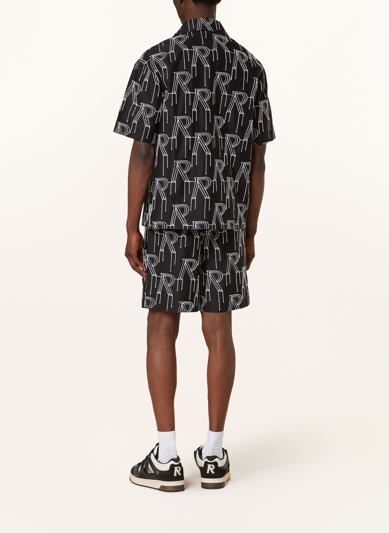 REPRESENT Shorts regular fit, Color: BLACK/ WHITE (Image 3)