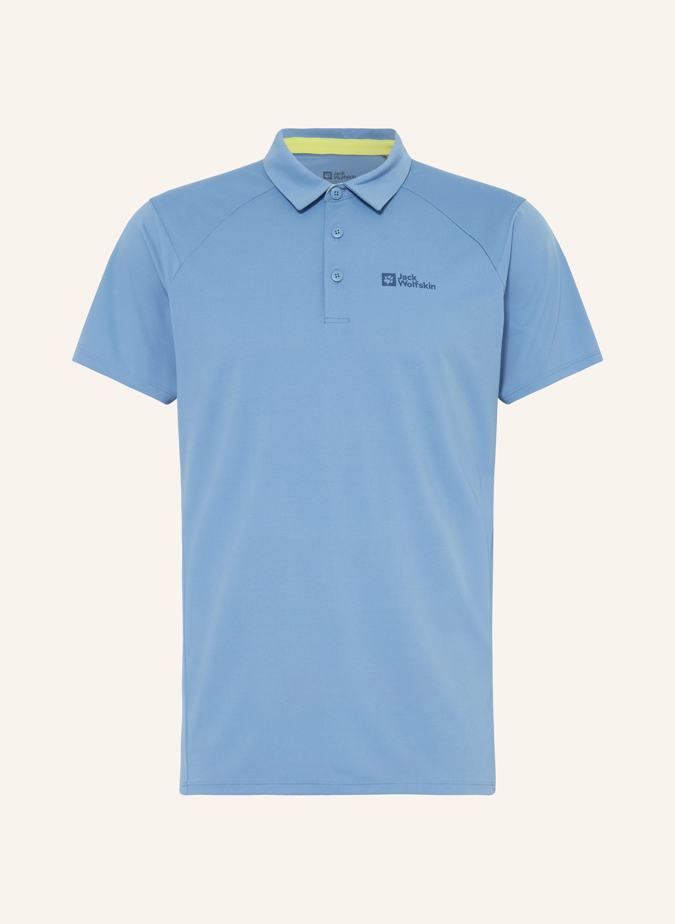 Jack Wolfskin Performance polo shirt PRELIGHT TRAIL, Color: BLUE (Image 1)