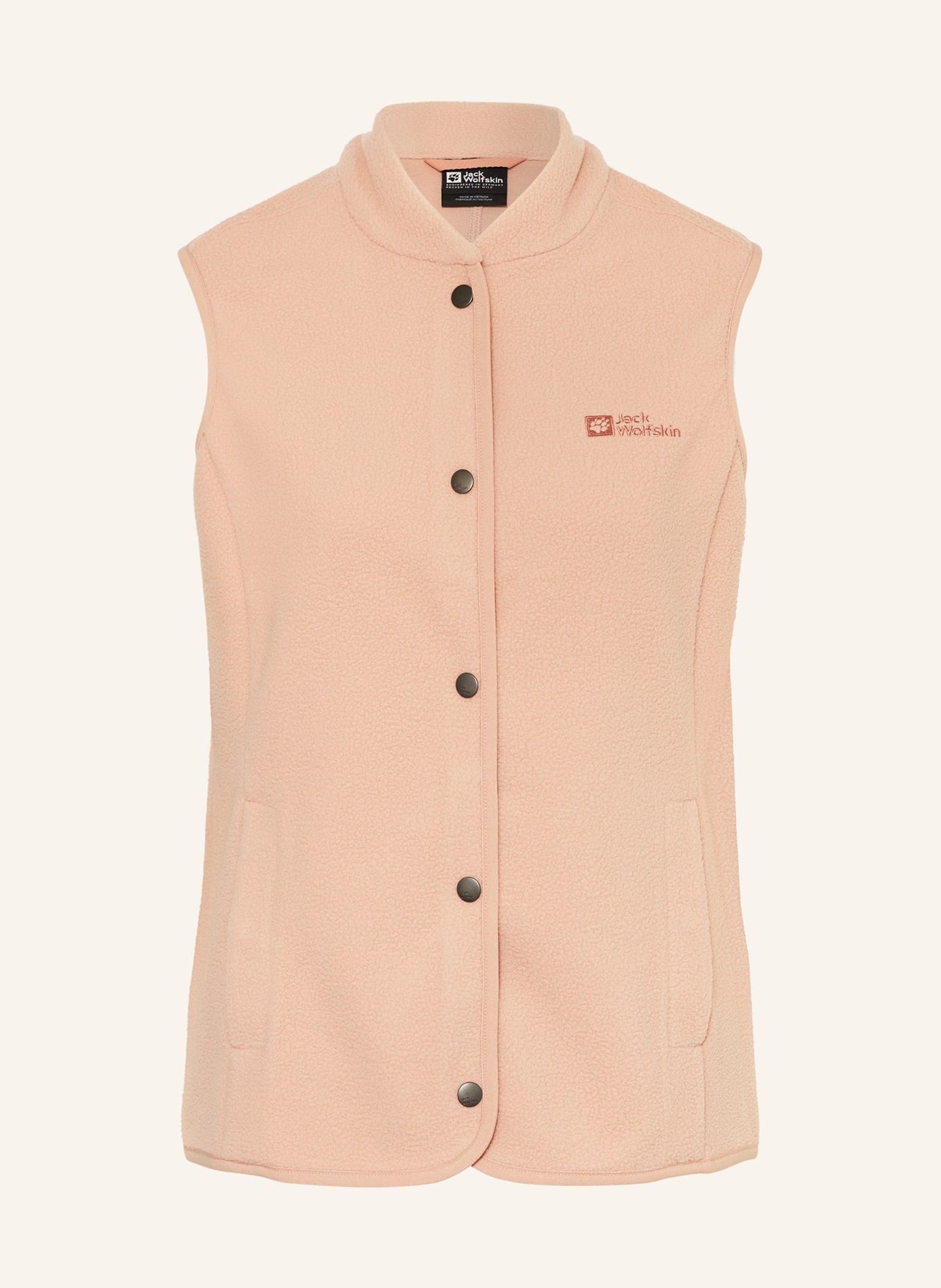 Jack wolfskin fleece vest sale