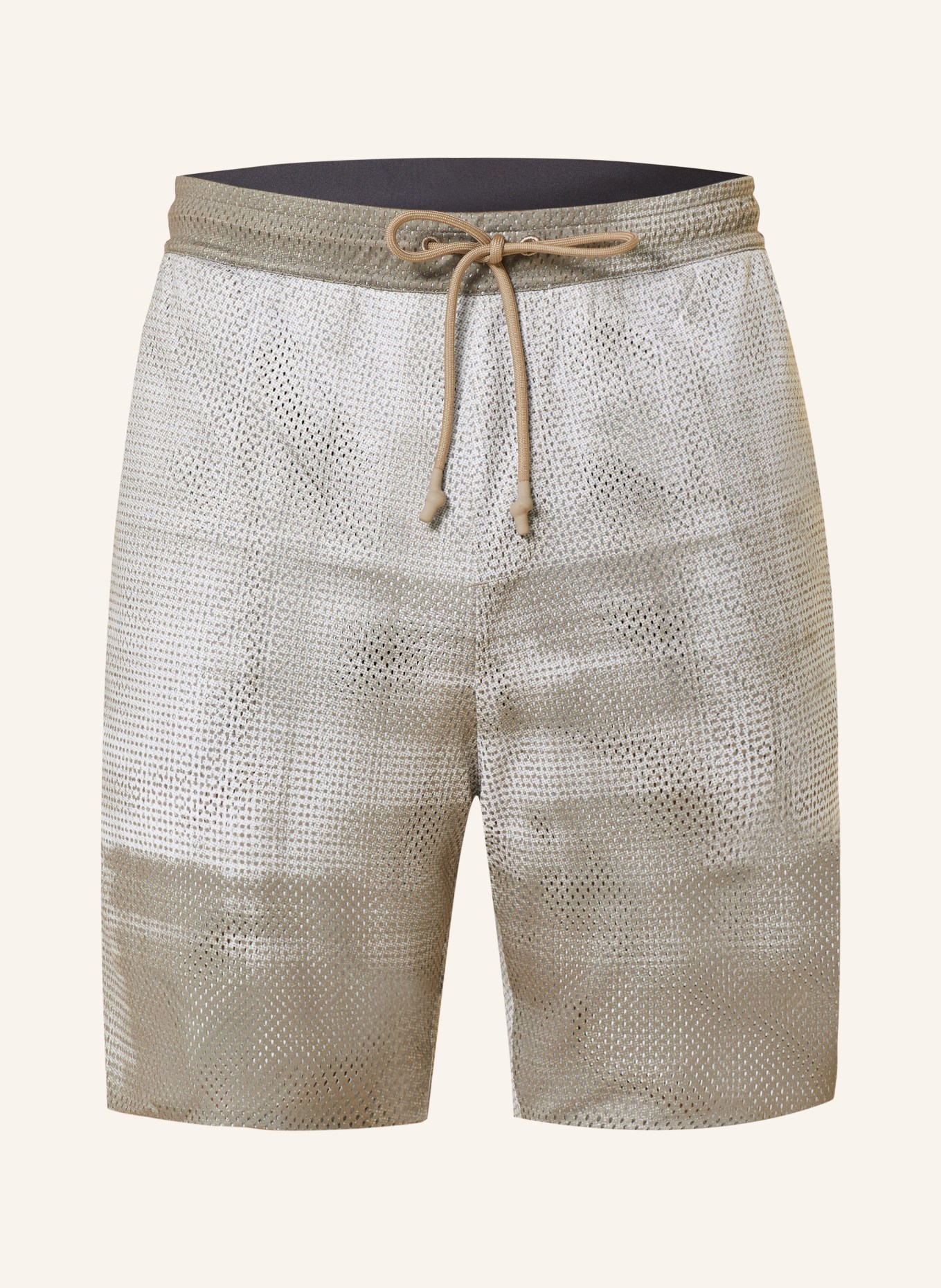 BOSS Shorts HALBERO, Color: WHITE/ BROWN (Image 1)