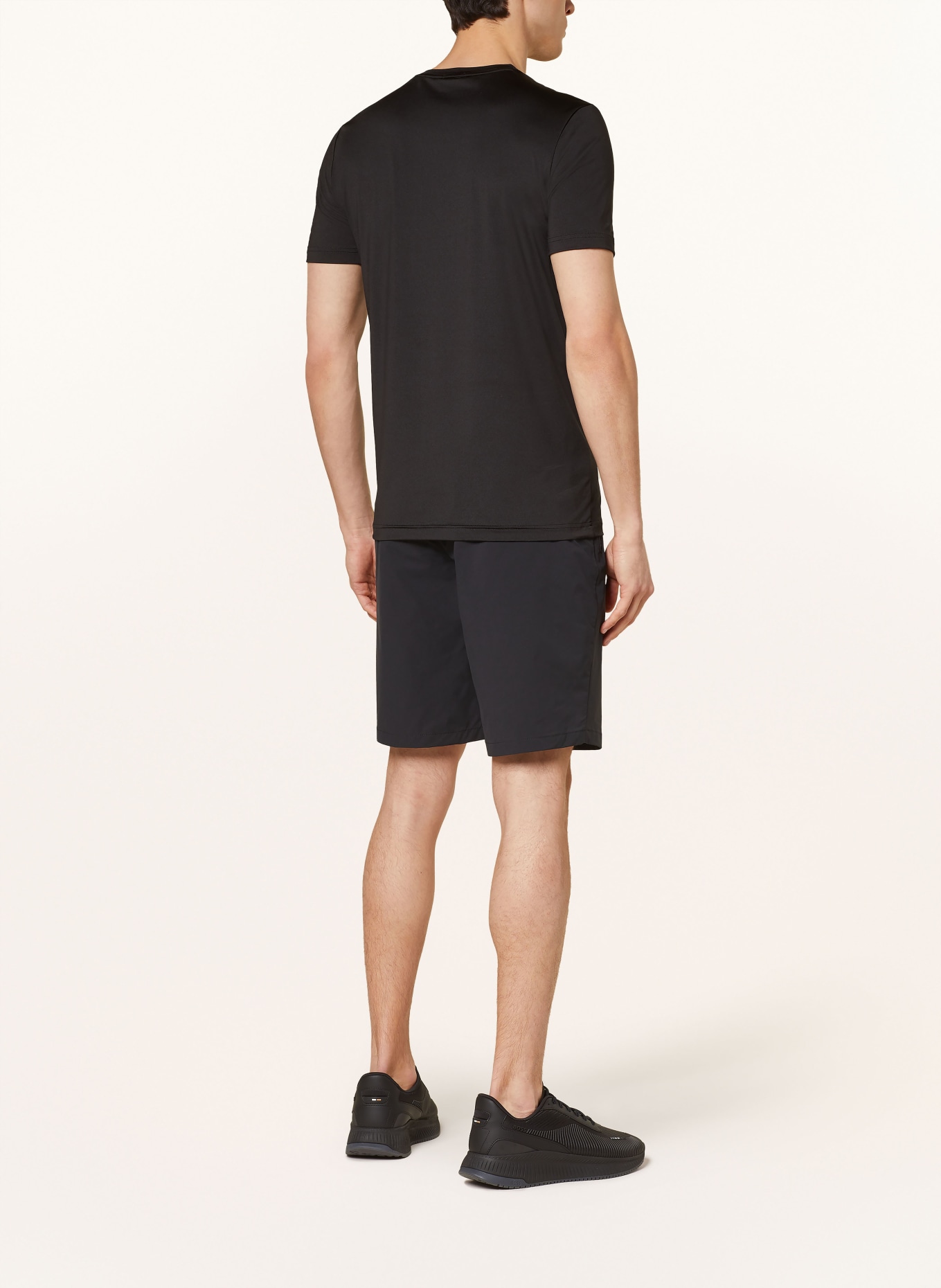 BOSS T-shirt TEE ACTIVE, Color: BLACK (Image 3)