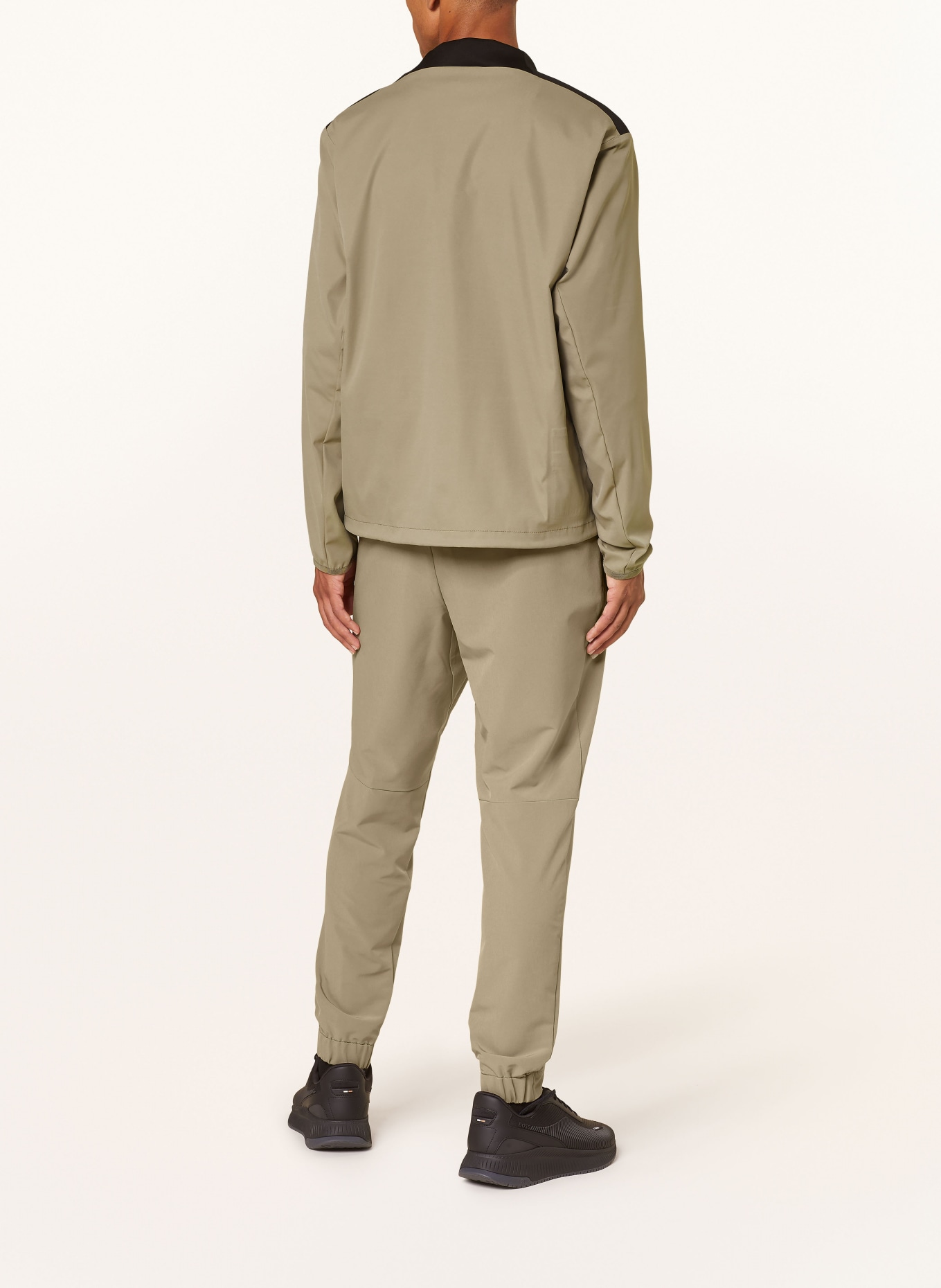BOSS Anorak jacket FASTER, Color: TAUPE/ BLACK (Image 3)