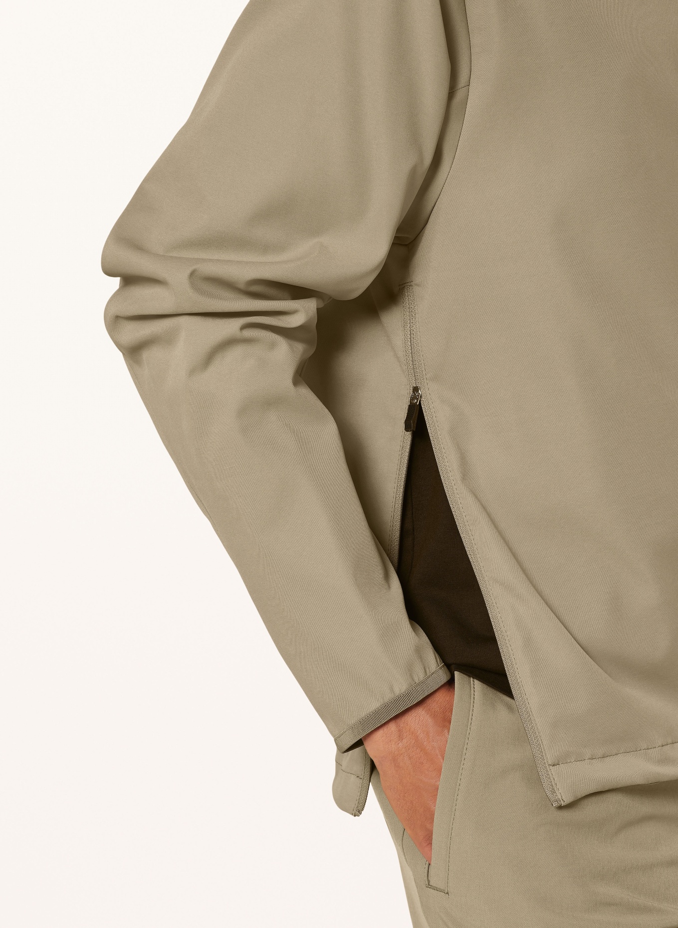 BOSS Anorak jacket FASTER, Color: TAUPE/ BLACK (Image 5)