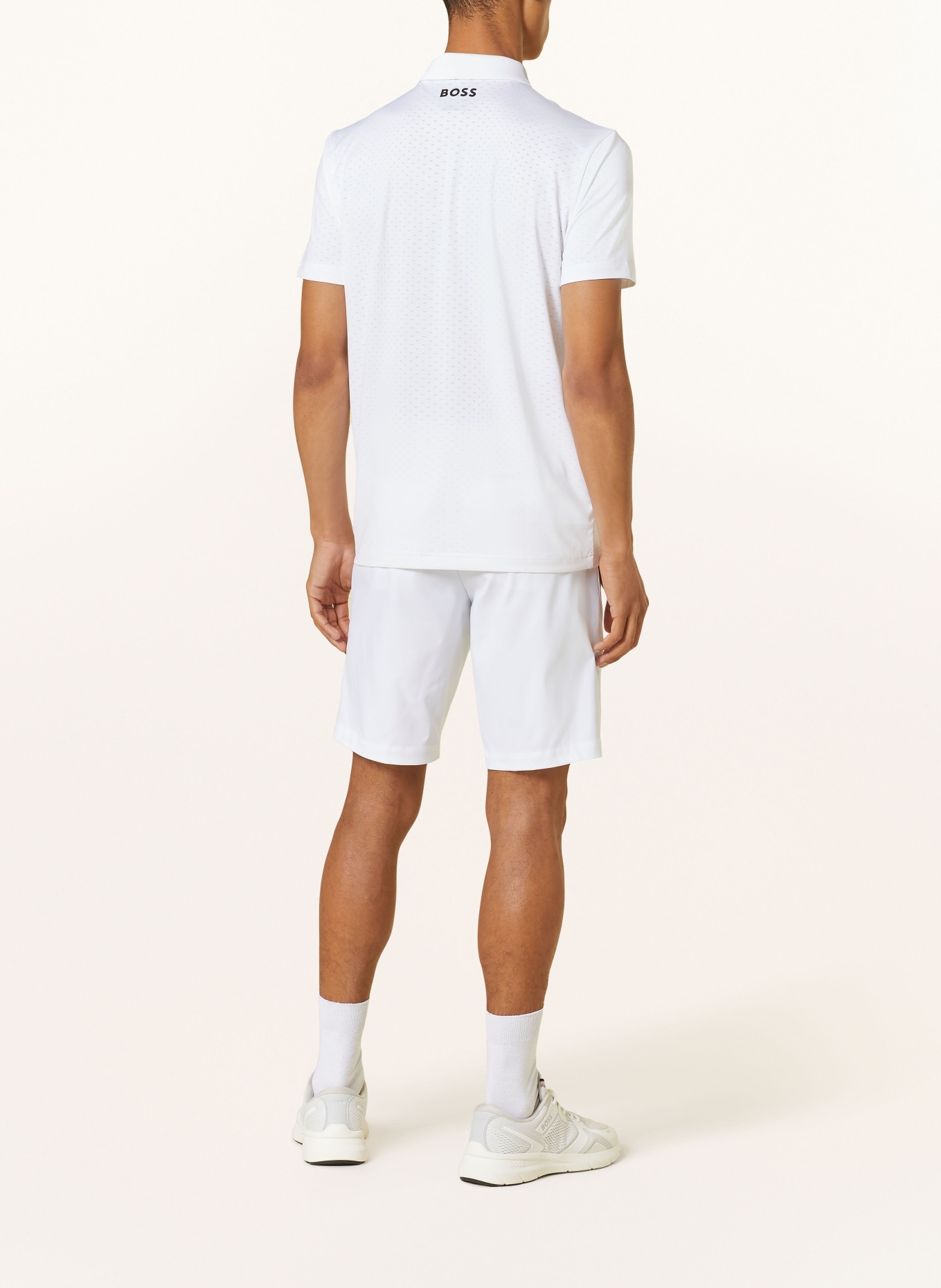 BOSS Performance polo shirt PADDYTECH, Color: WHITE (Image 3)