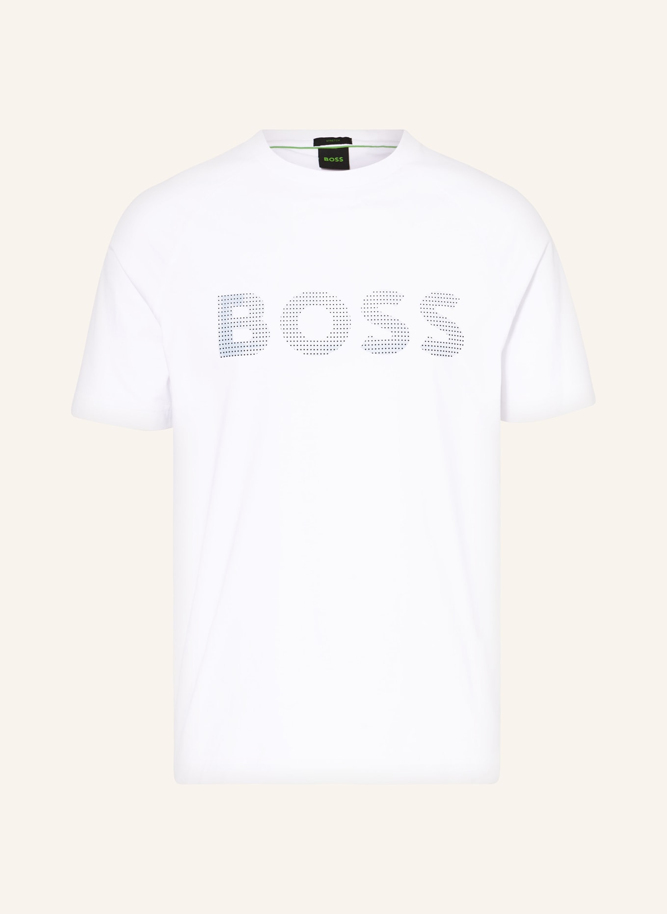BOSS T-shirt TEEBERO, Color: WHITE (Image 1)