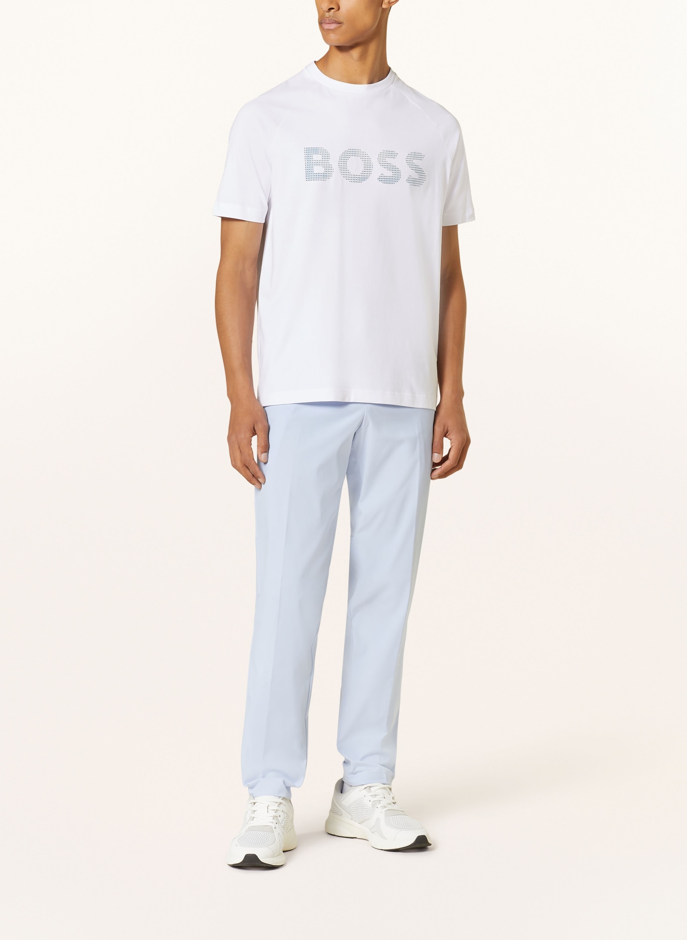 BOSS T-shirt TEEBERO, Color: WHITE (Image 2)