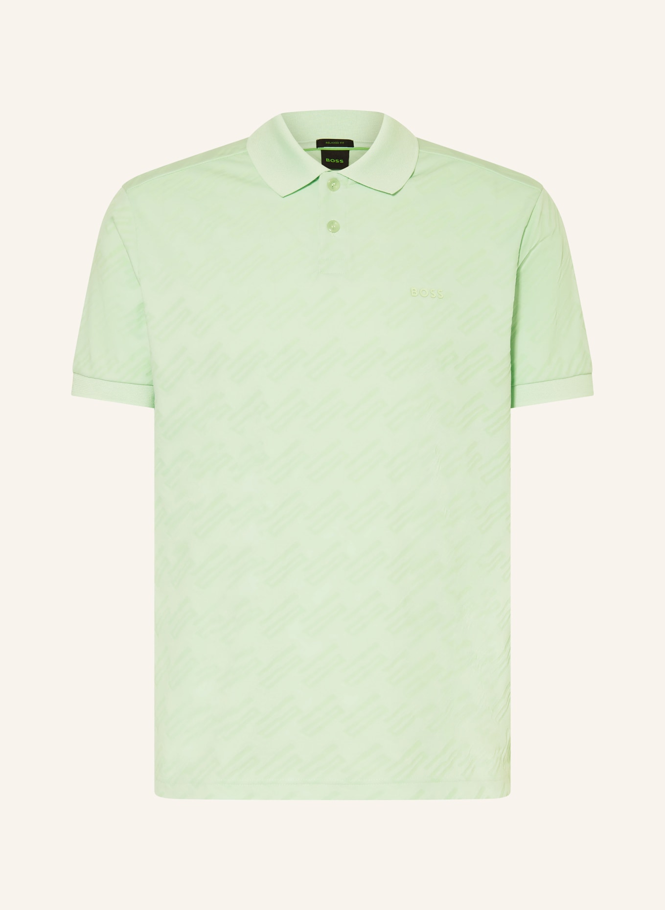 BOSS Jersey-Poloshirt PIRAX, Farbe: HELLGRÜN (Bild 1)