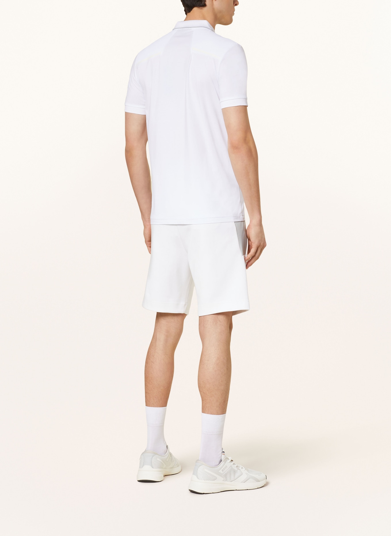 BOSS Performance polo shirt PHILIX, Color: WHITE (Image 3)