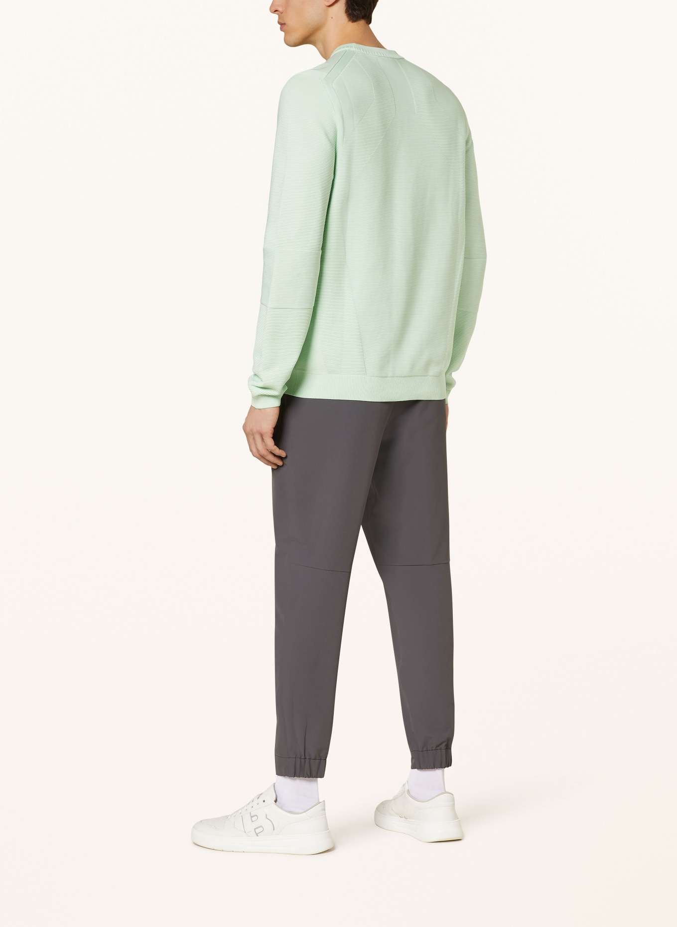 BOSS Sweater RIDOR, Color: LIGHT GREEN (Image 3)