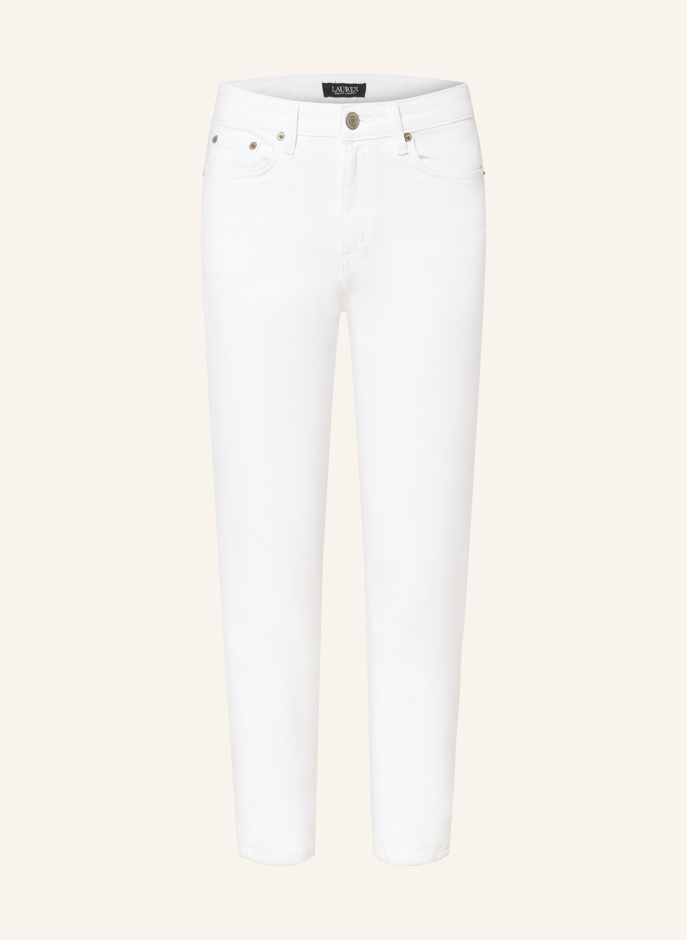LAUREN RALPH LAUREN Skinny jeans, Color: 001 WHITE WSH (Image 1)