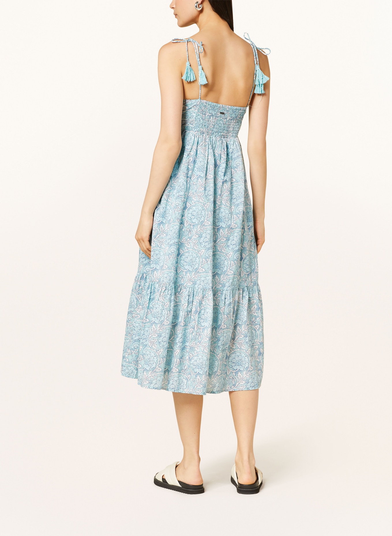 Pepe Jeans Dress MALLORY, Color: TURQUOISE/ BLUE/ WHITE (Image 3)